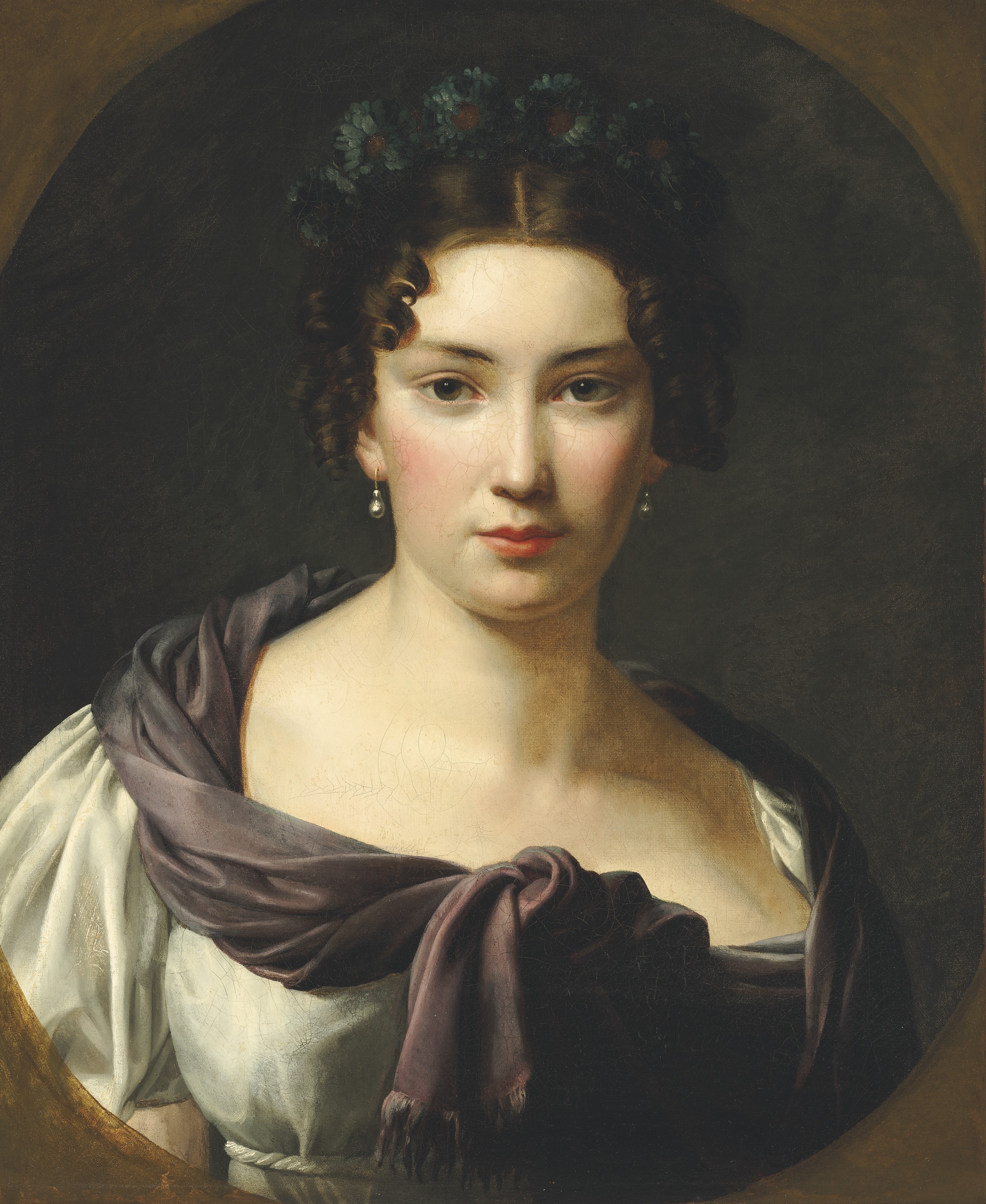 CIRCLE OF PIERRE LOUIS DELAVAL (FRENCH, 1790–1870), Portrait of a