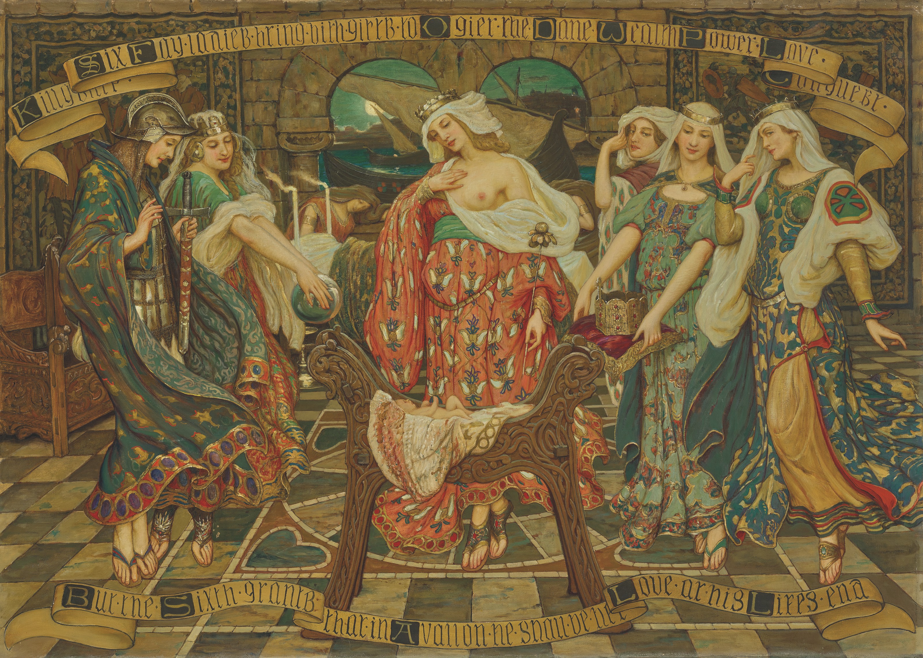 Catalog image of The birth of Ogier the Dane