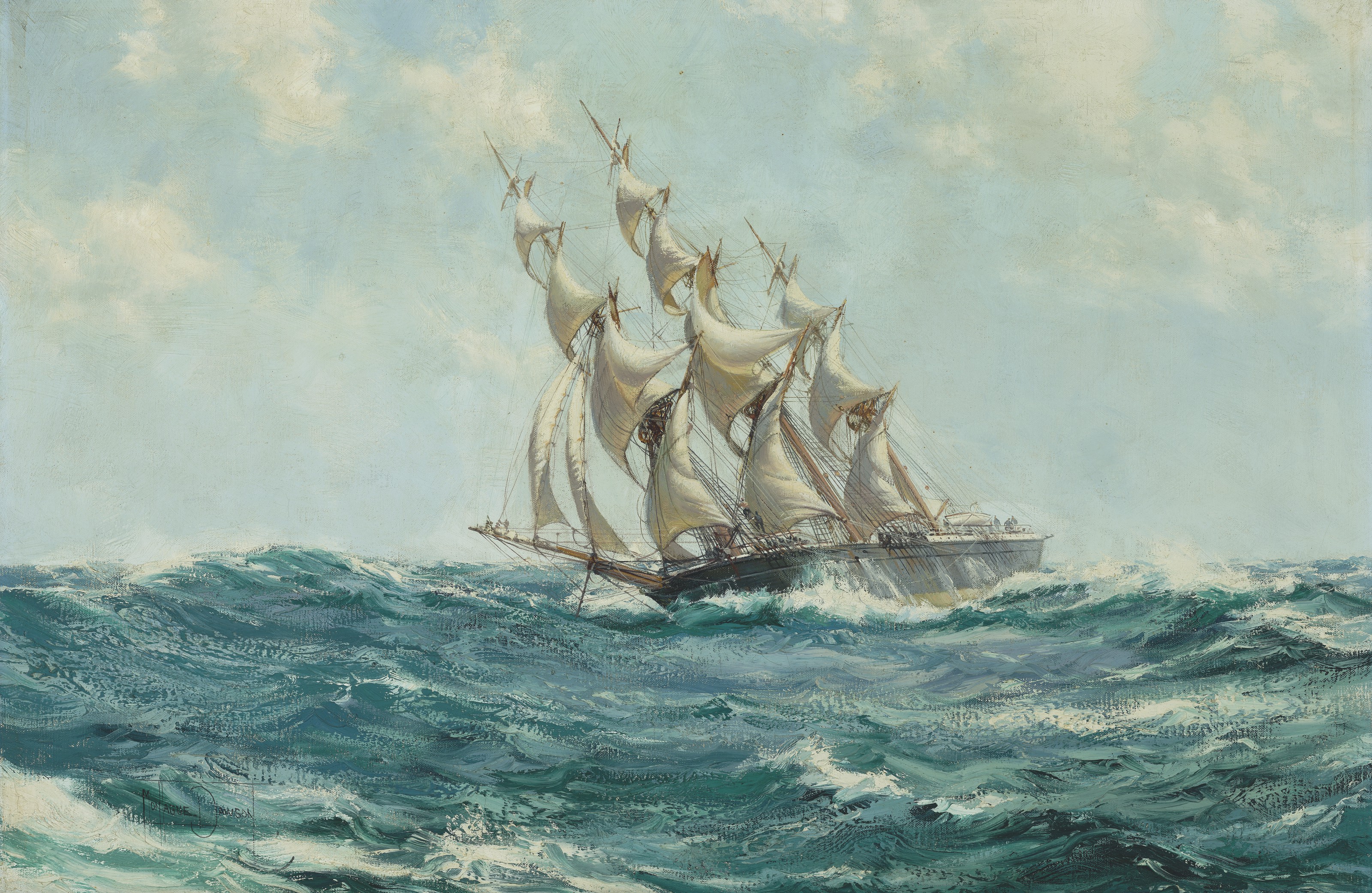 MONTAGUE DAWSON, F.R.S.A., R.S.M.A. (BRITISH, 1895-1973), Crest of