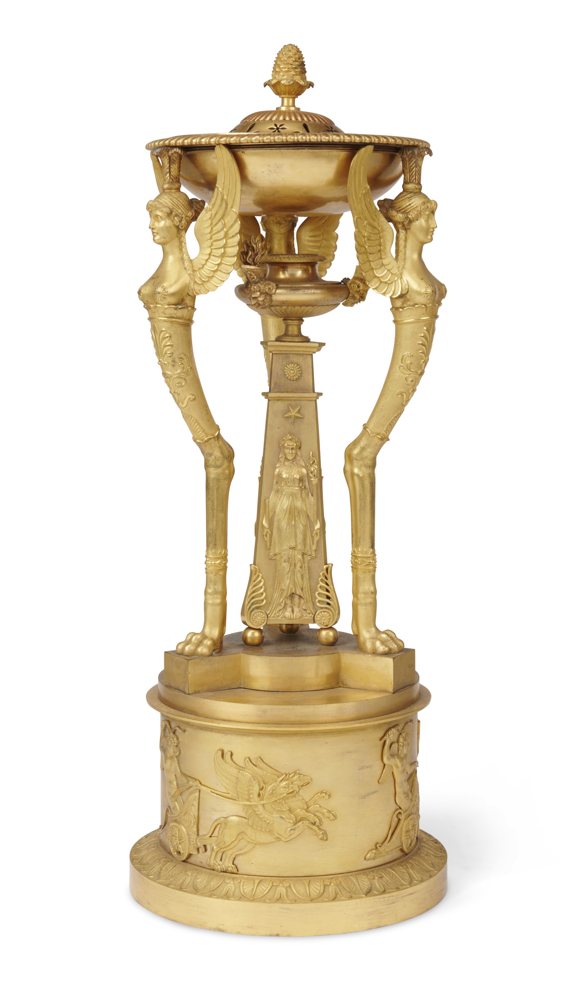 AN EMPIRE ORMOLU BRULEPARFUM, EARLY 19TH CENTURY Christie’s