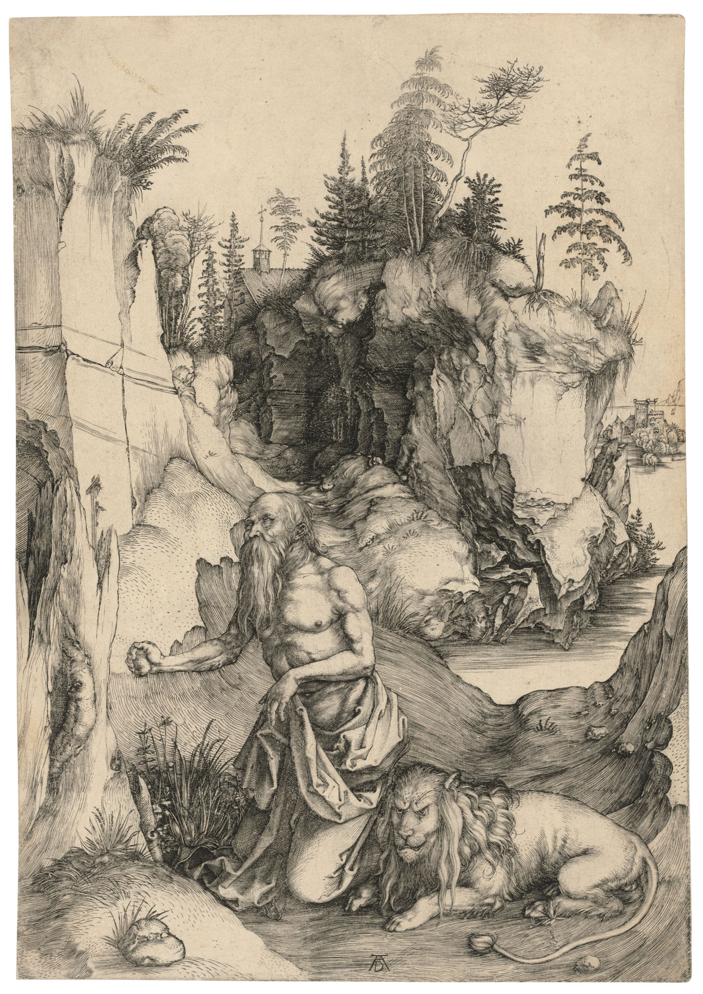 ALBRECHT DÜRER (1471-1528), Saint Jerome in Penitence | Christie’s