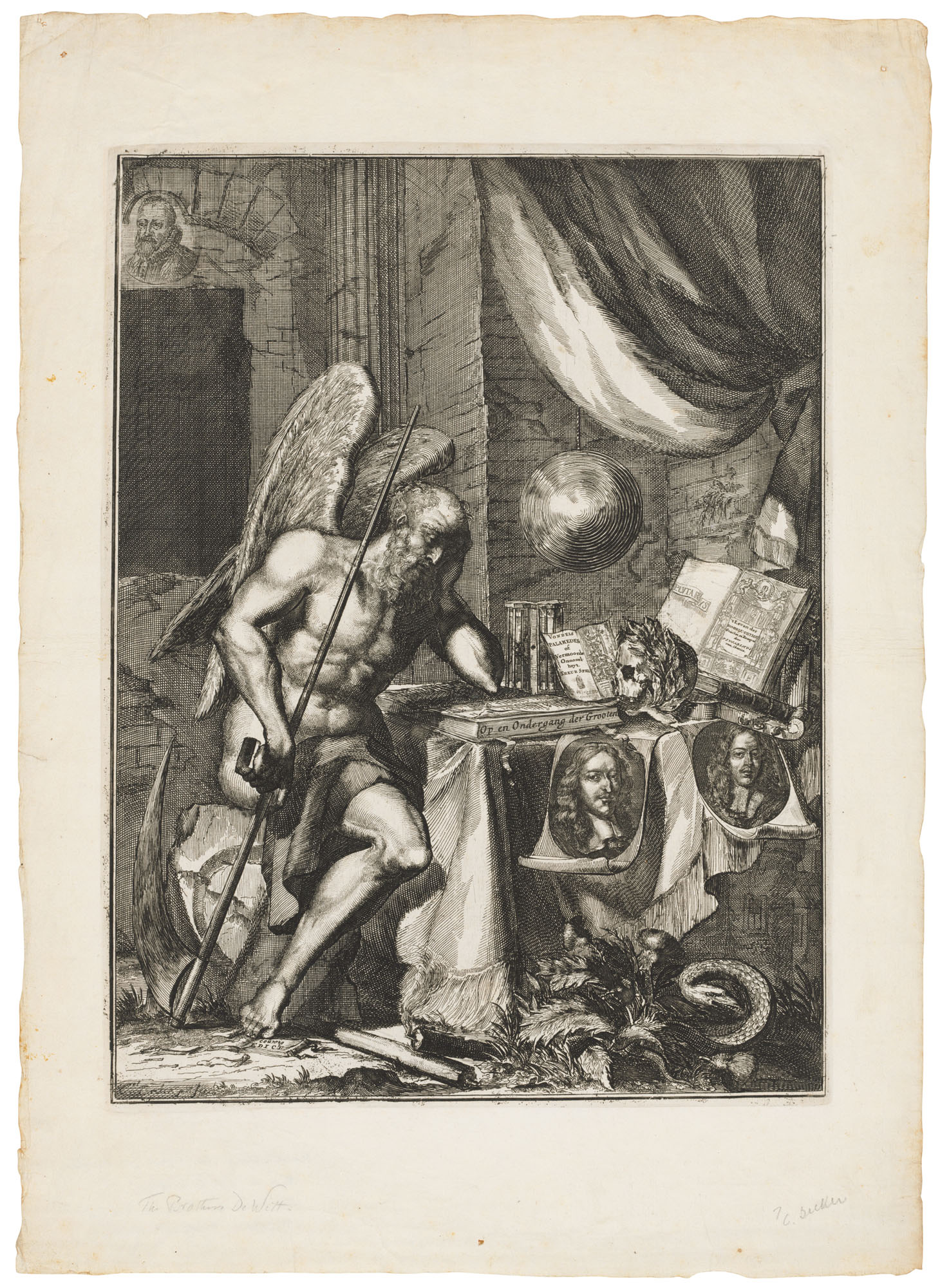 COENRAET DECKER (16501685), Allegory of the Death of the Brothers de
