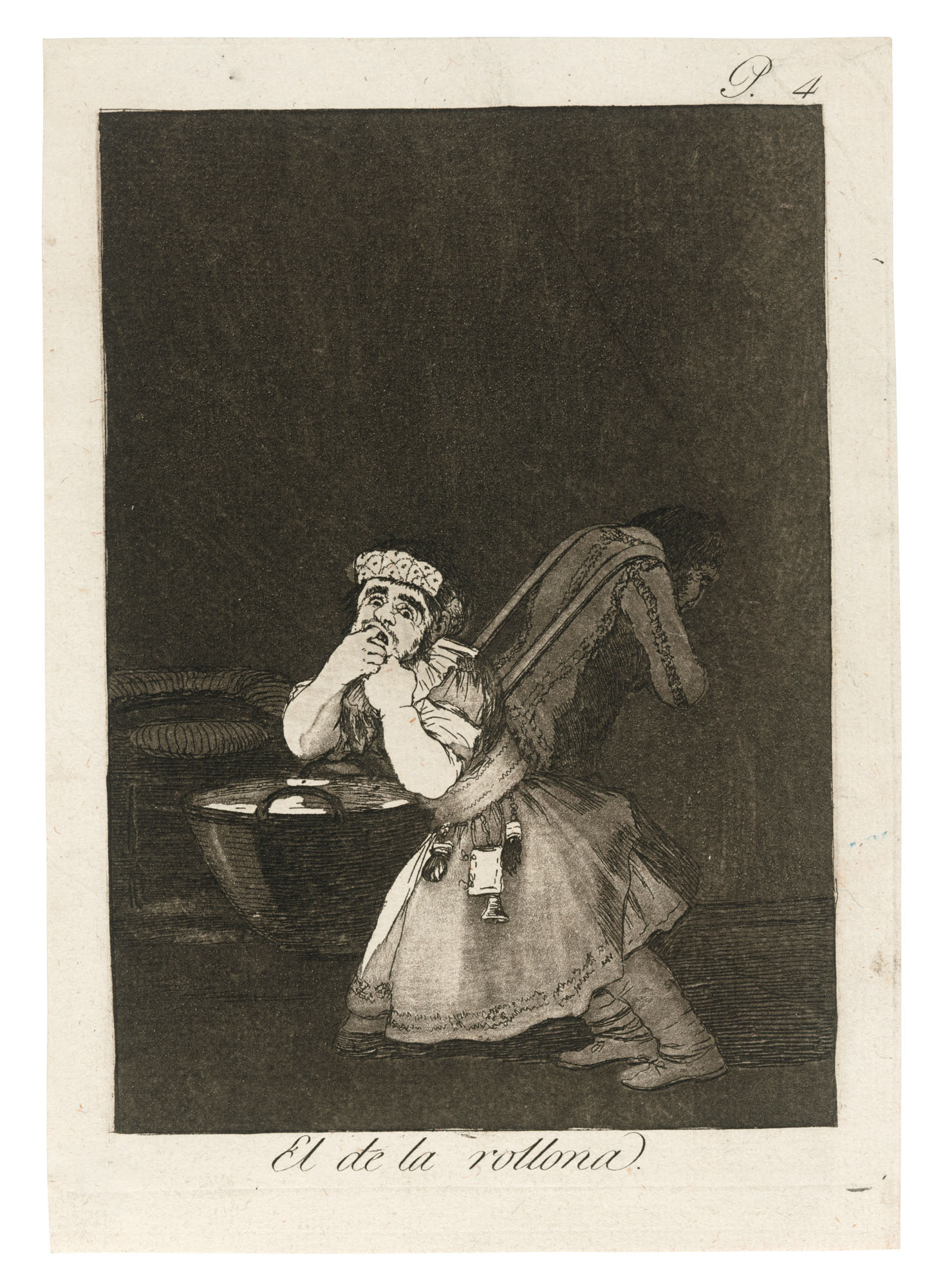 FRANCISCO DE GOYA Y LUCIENTES (1746–1828), Four Plates from: Los