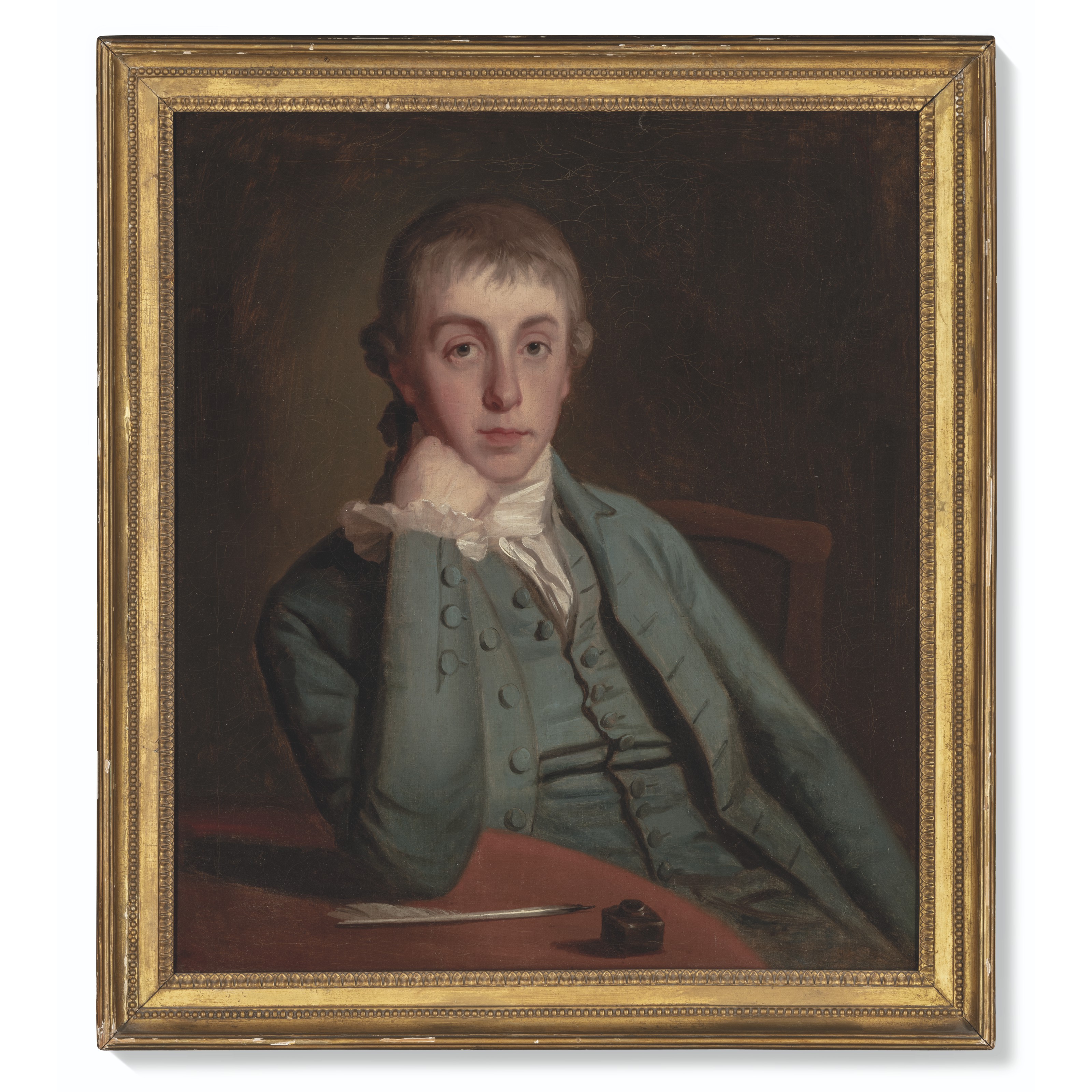 CIRCLE OF GEORGE ROMNEY (DALTON-IN-FURNESS 1734-1802 KENDAL), Portrait ...