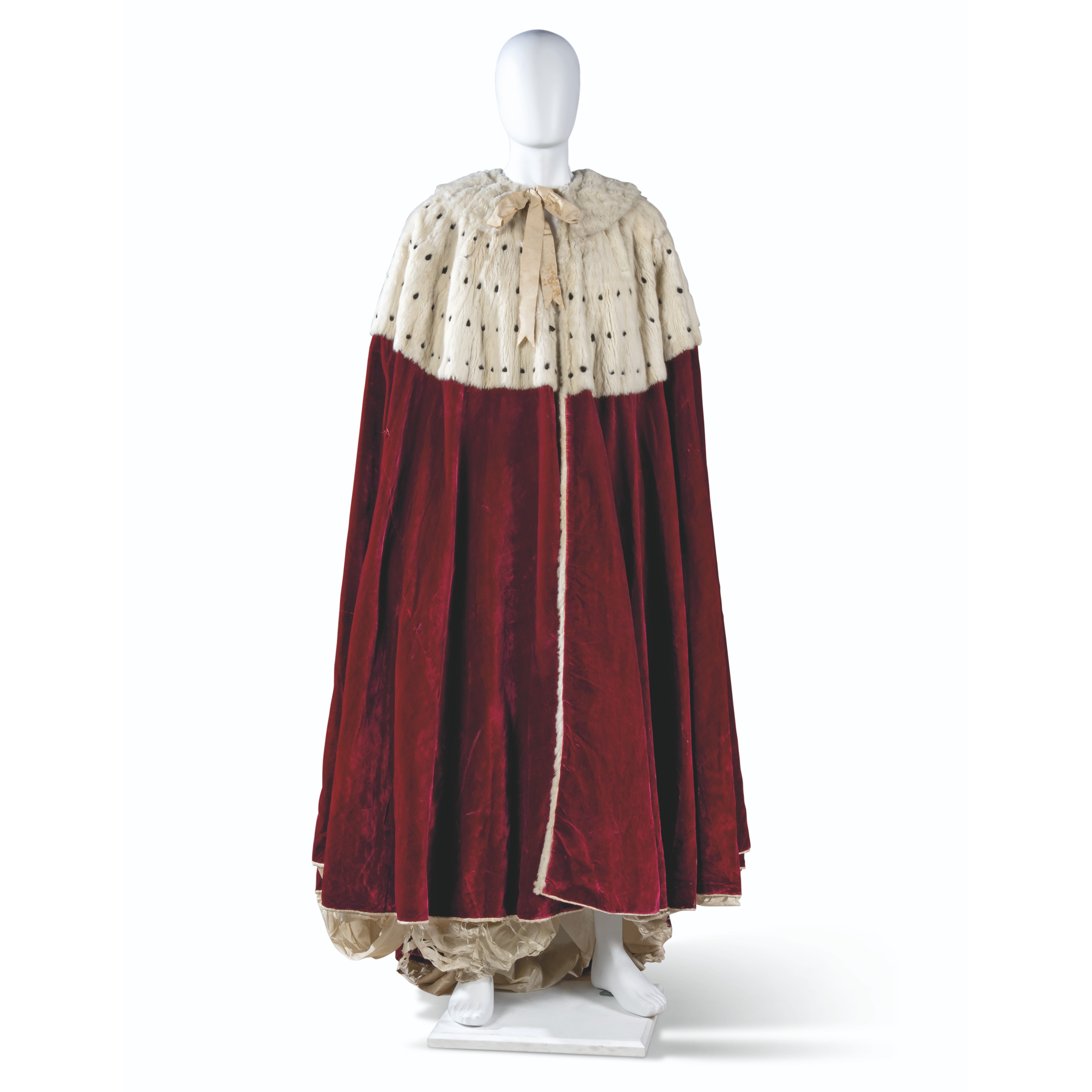 THE ERMINE AND VELVET CORONATION ROBES OF JAMES BUTLER, 3RD MARQUESS OF