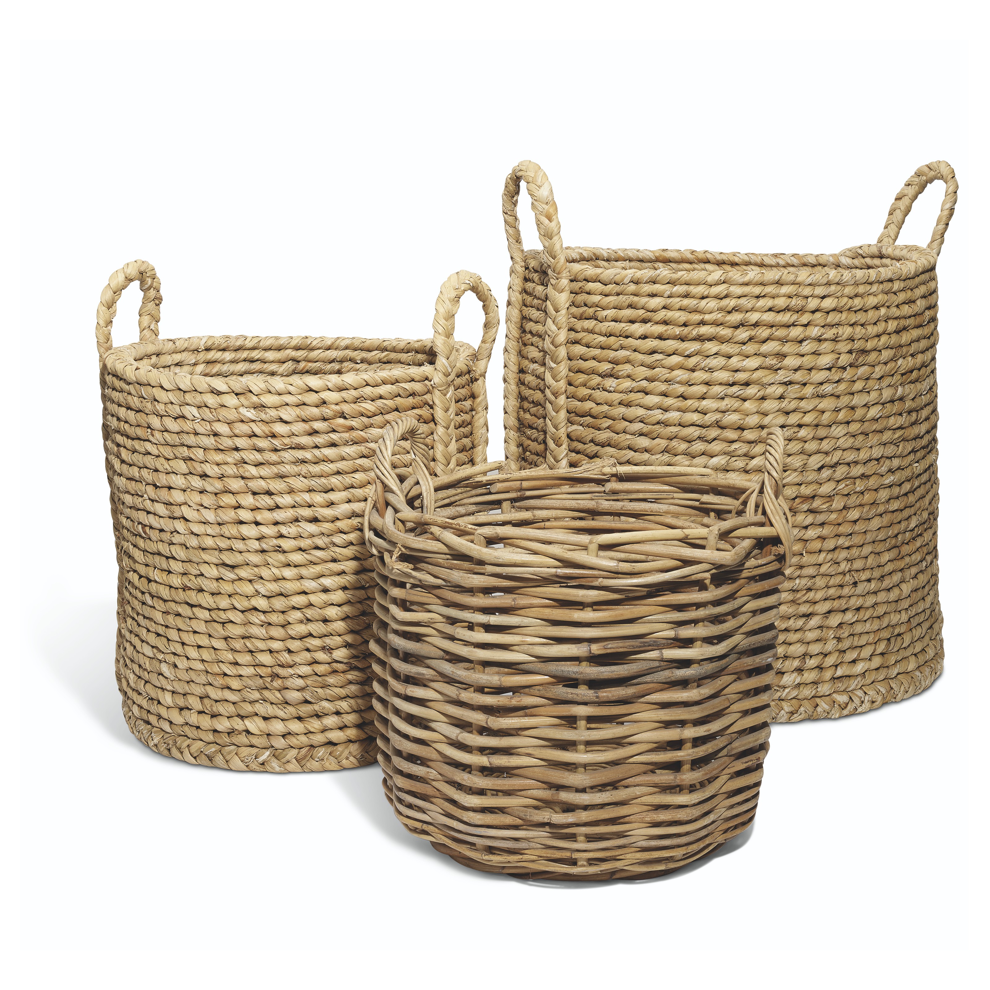 THREE LOG BASKETS, MODERN Christie’s