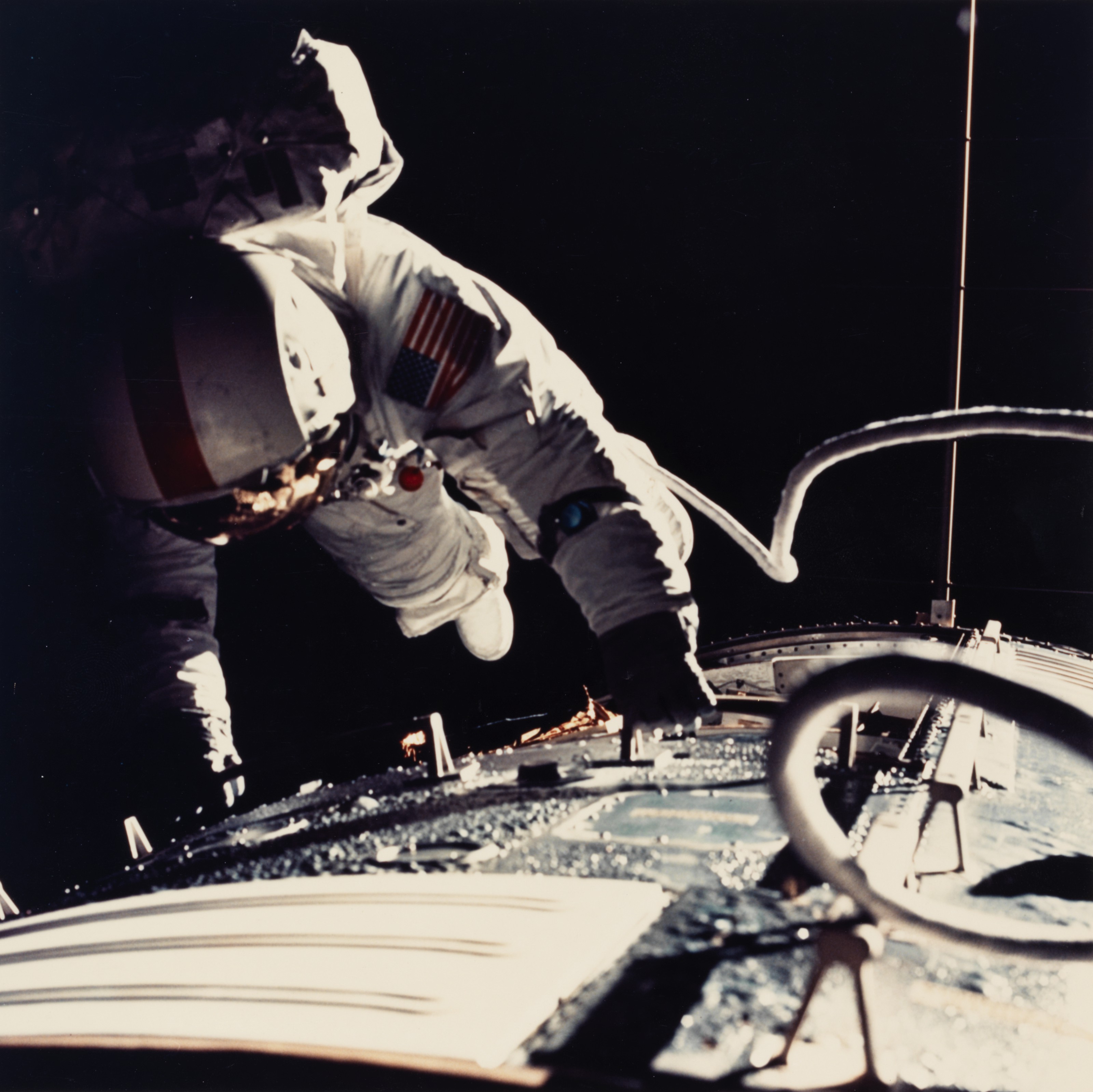 The final Apollo mission a group of six photographs including the