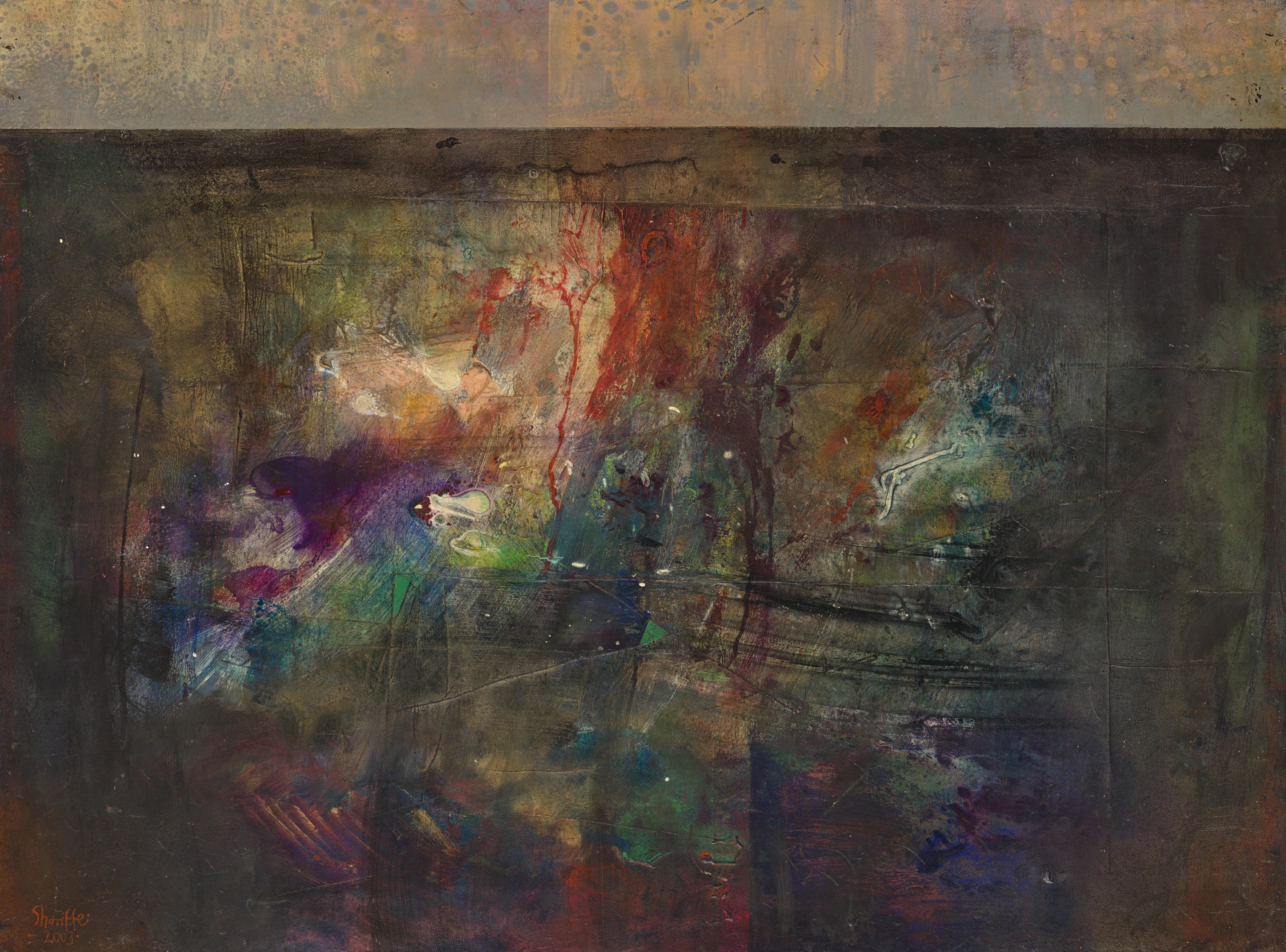 Hussein Shariffe, Untitled, 2003, sold for £10,000 on 3 November 2021 at Christie's Online