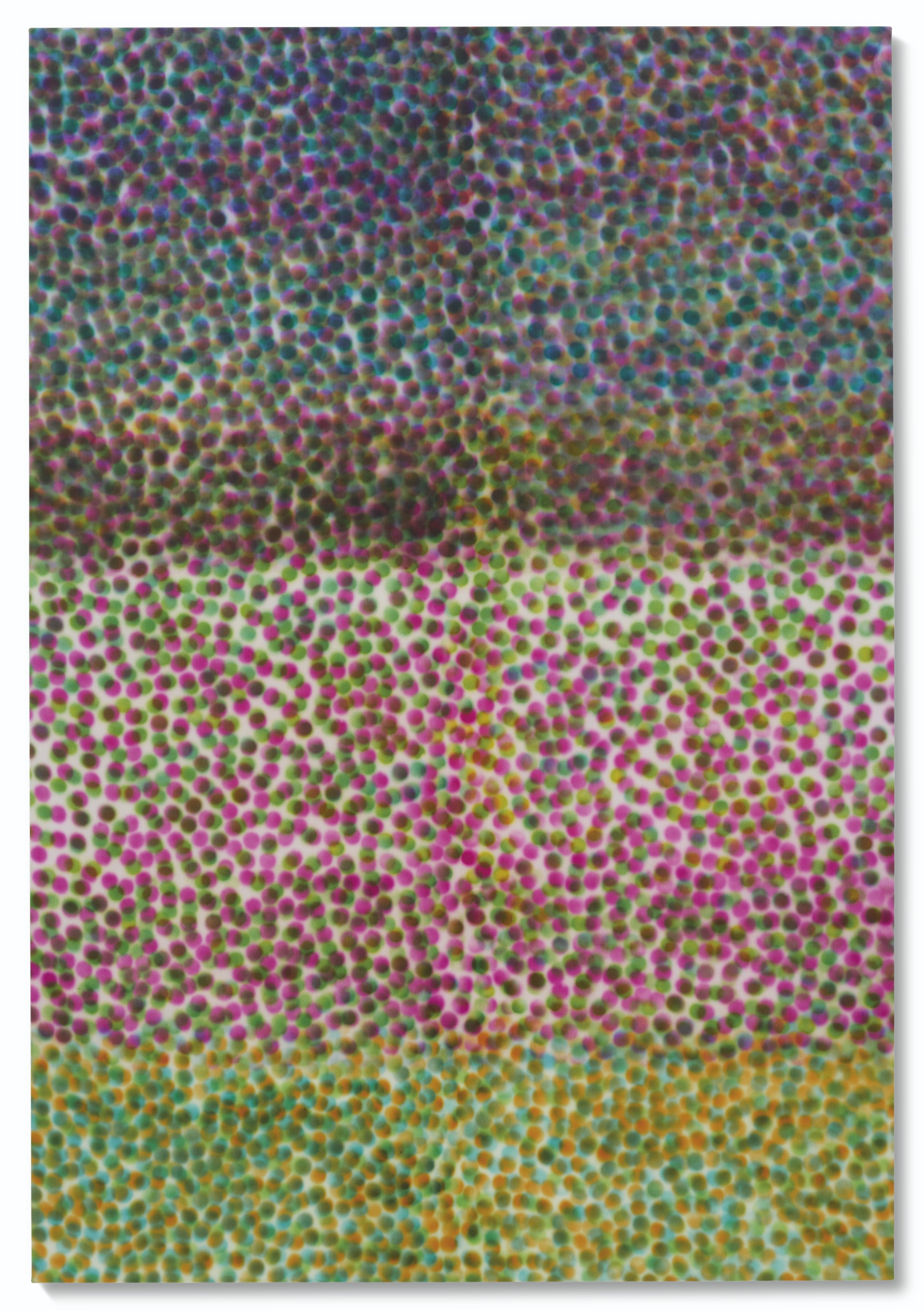 PARKER ITO (B. 1986), Inkjet painting 12 (8 color ink, variation