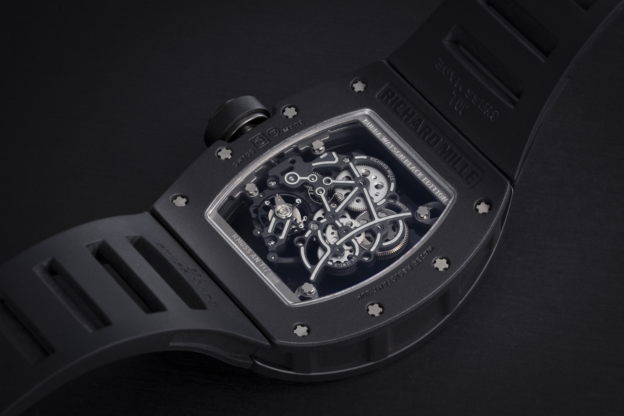 Richard mille rm 055 bubba watson black on sale