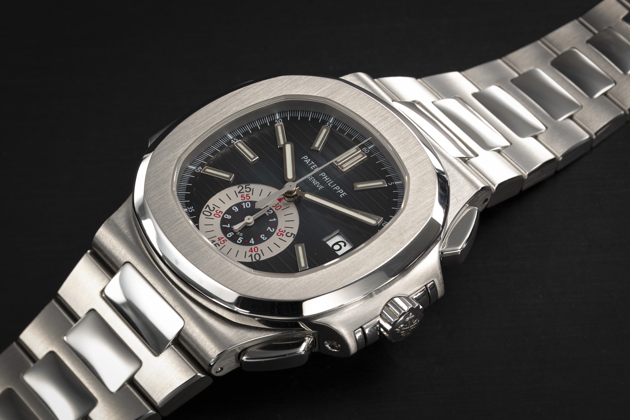 PATEK PHILIPPE, NAUTILUS REF. 5980/1A-001, A STEEL AUTOMATIC ...