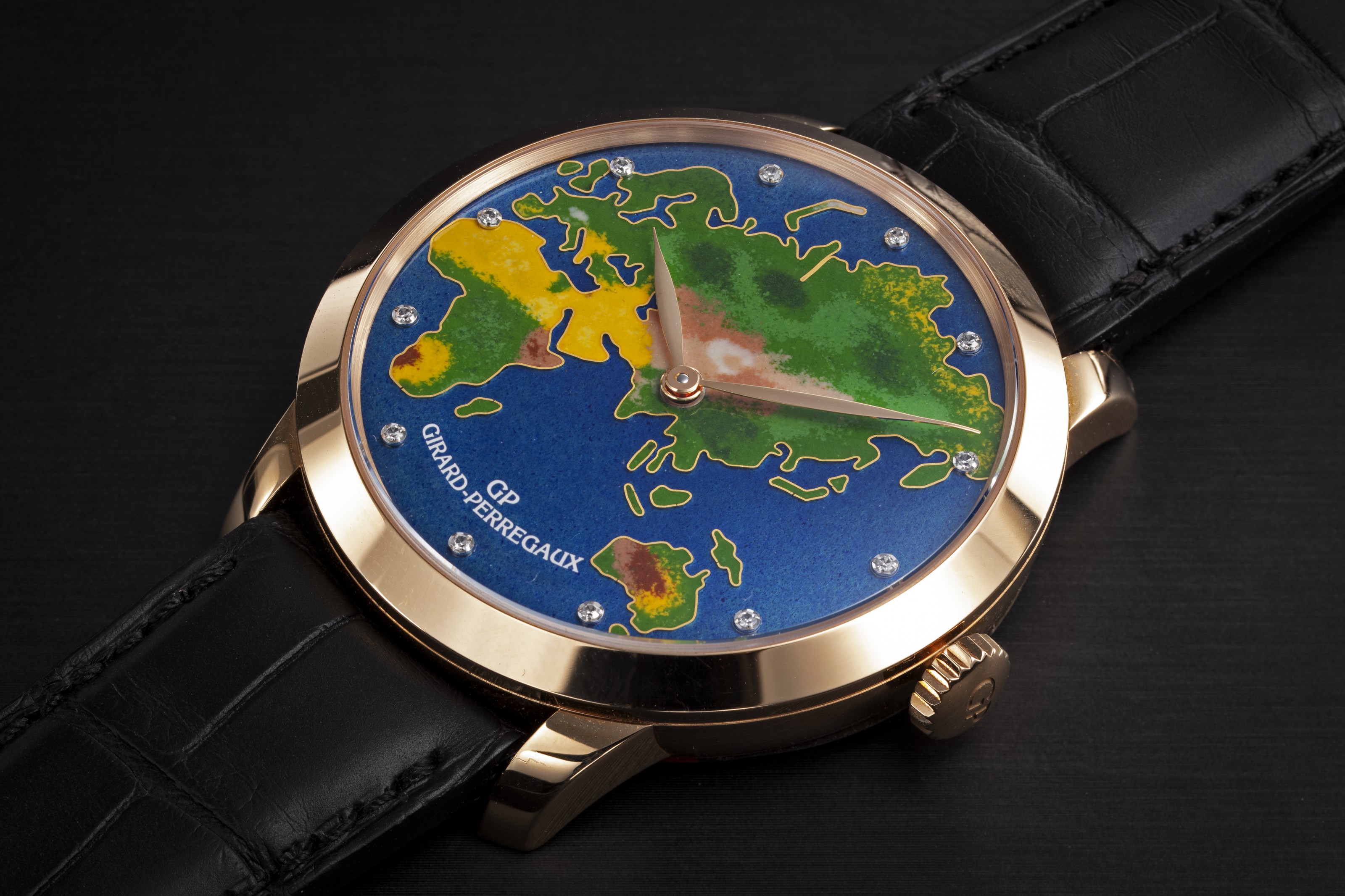 GIRARD-PERREGAUX, 1966 'THE WORLD' REF. 49534, A LIMITED EDITION
