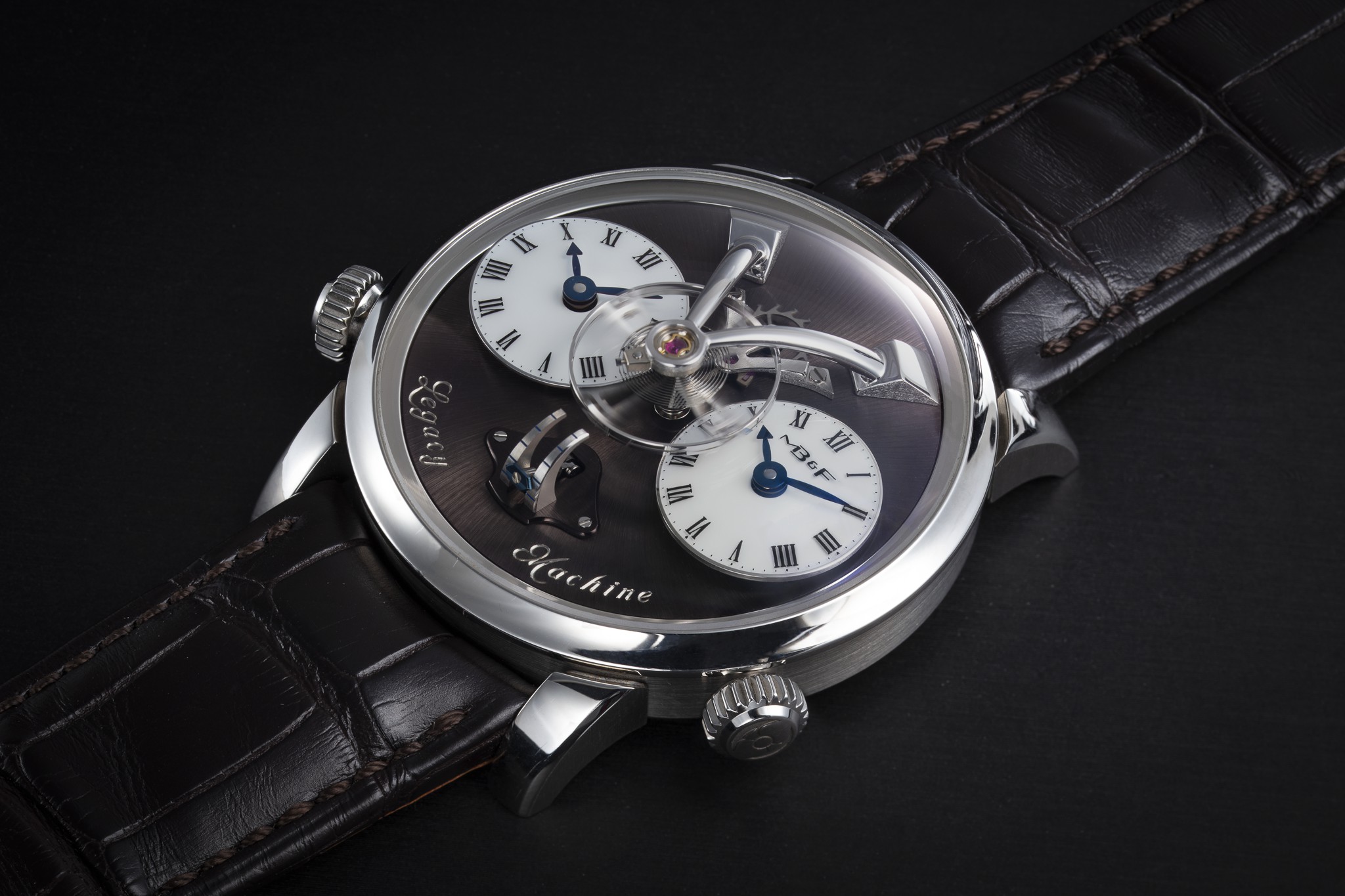 MB&F, LEGACY MACHINE No. 1 FINAL EDITION, A LIMITED EDTION STEEL DUAL ...