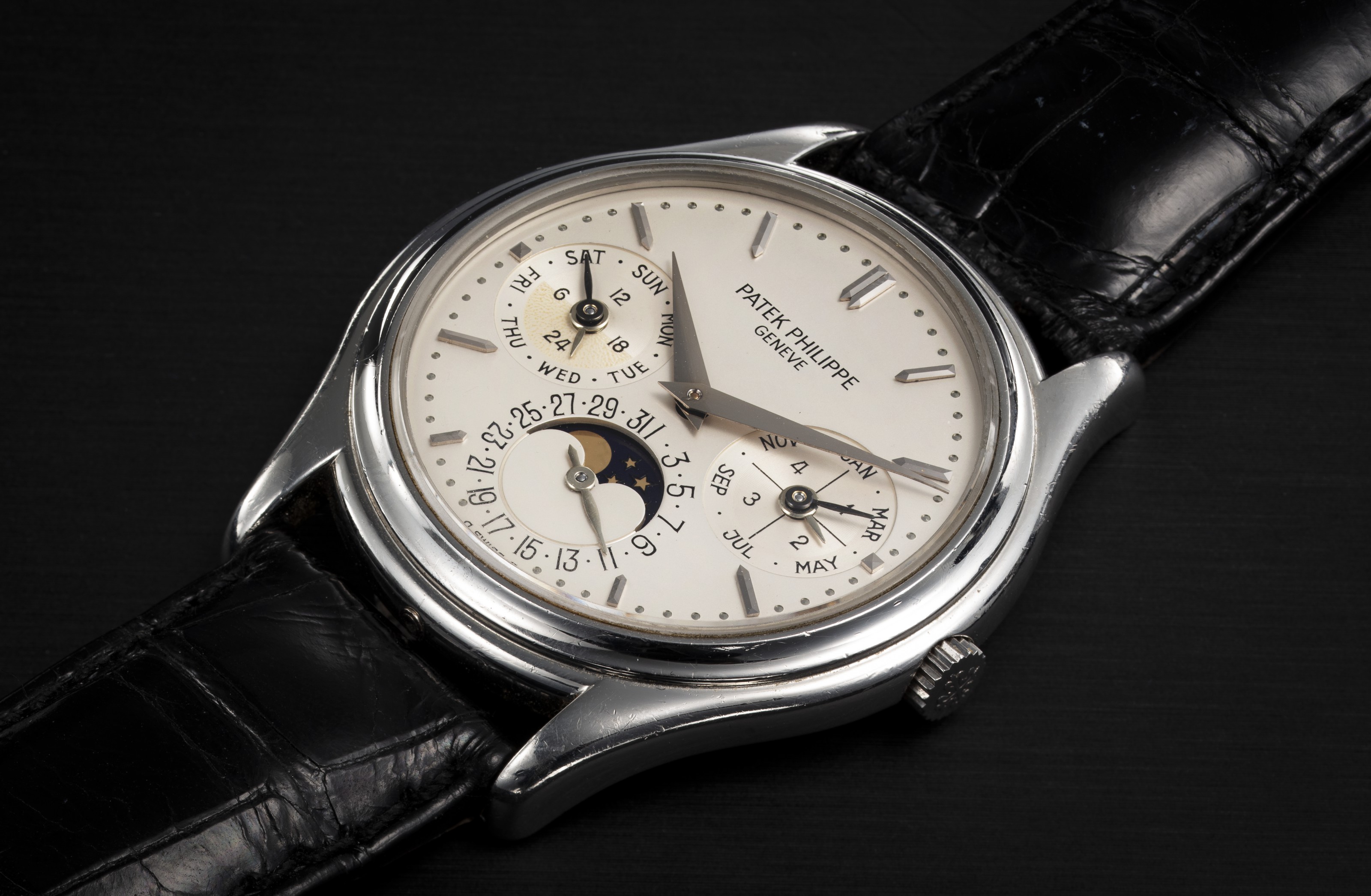 PATEK PHILIPPE REF. 3940P A PLATINUM AUTOMATIC