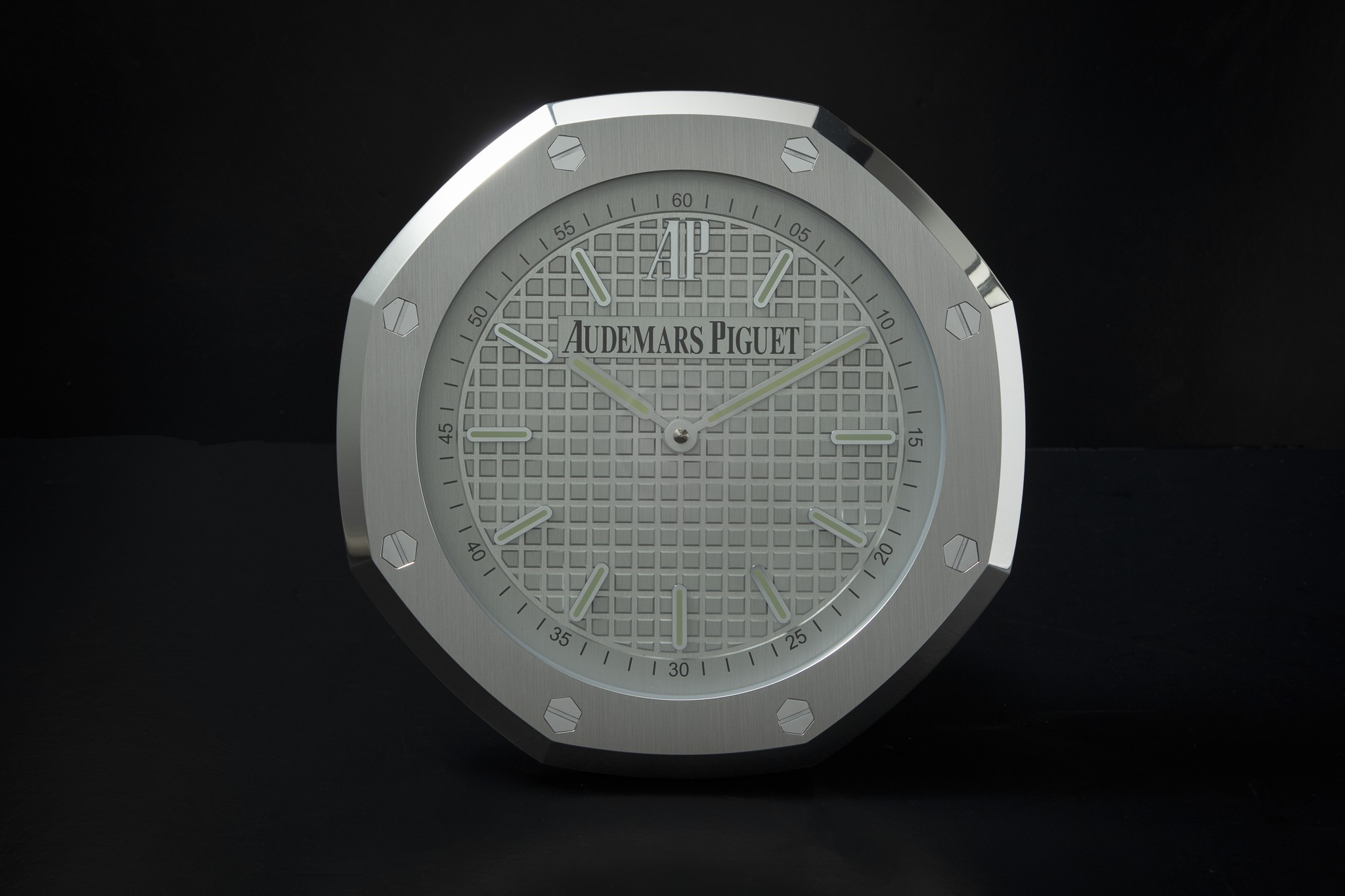 AUDEMARS PIGUET, STEEL BOUTIQUE WALL CLOCK, Christie’s