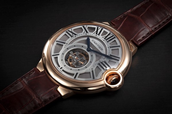 CARTIER, BALLON BLEU FLYING TOURBILLON 3088, A PINK GOLD