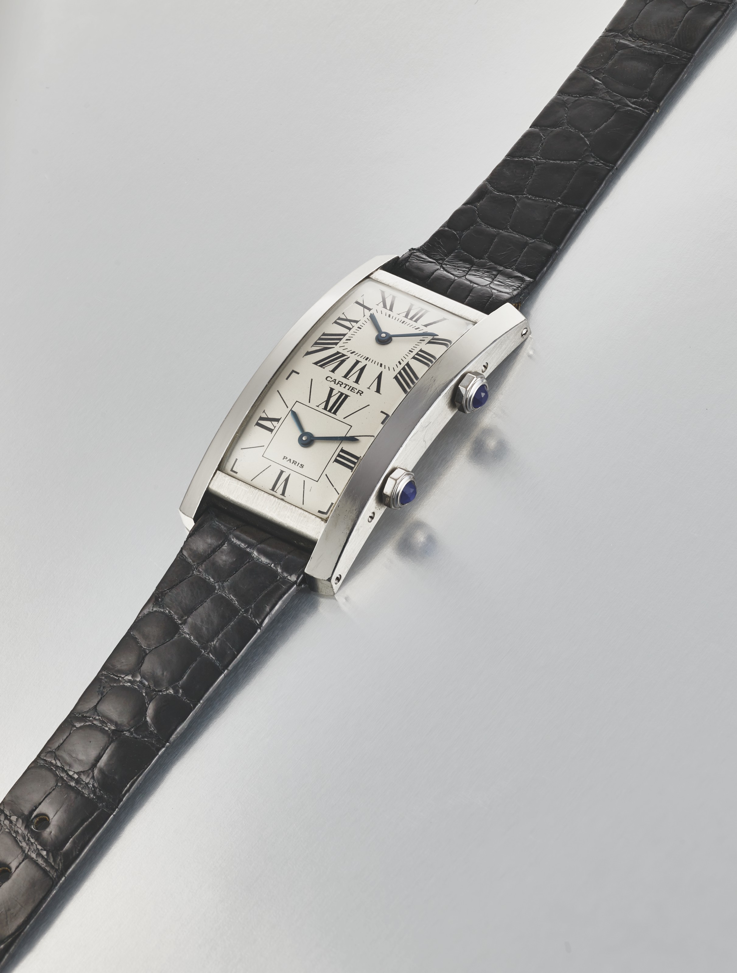Cartier dual time watch on sale