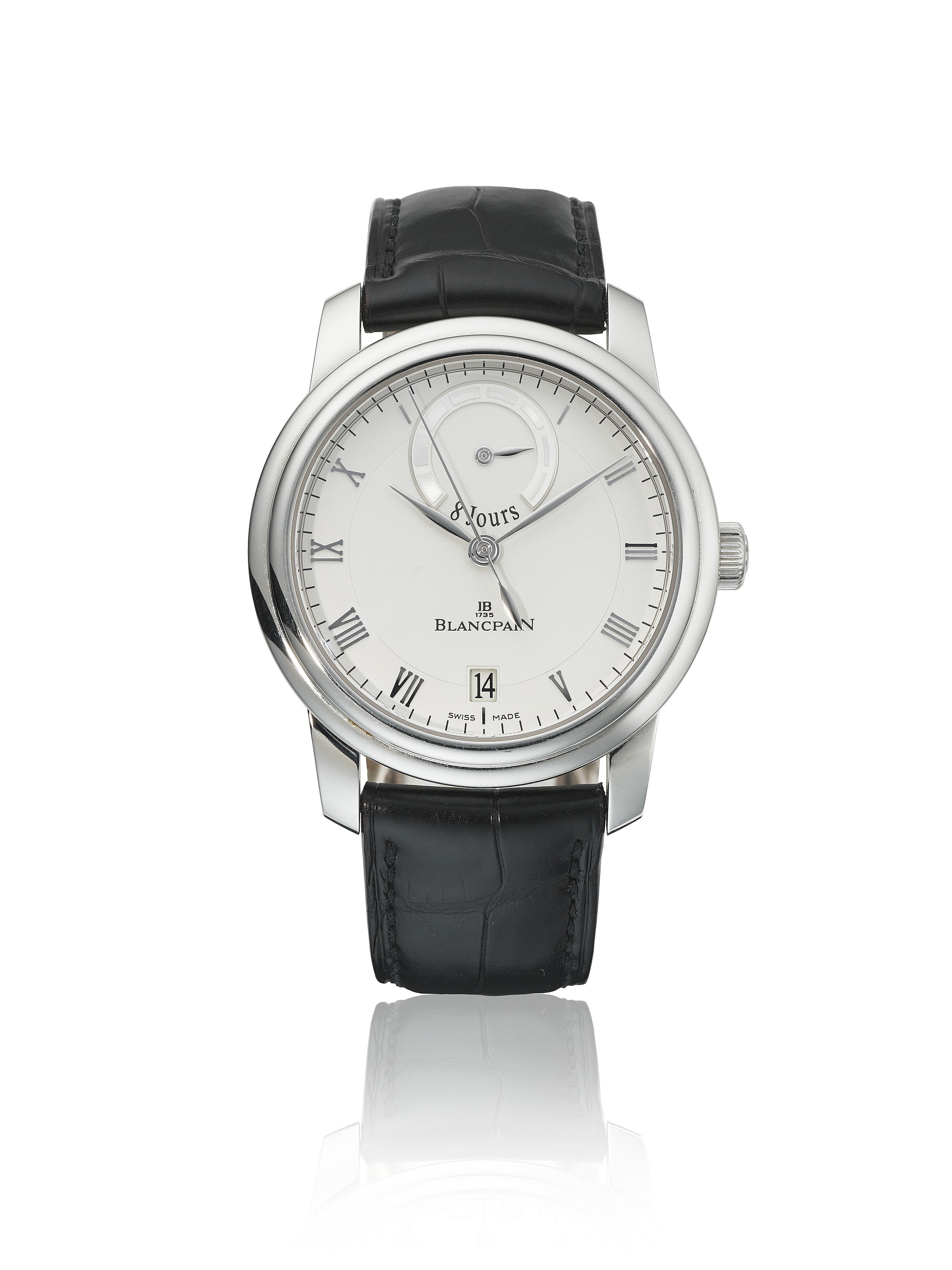 BLANCPAIN, LIMITED EDITION PLATINUM LE BRASSUS '8 DAYS', NO. 195