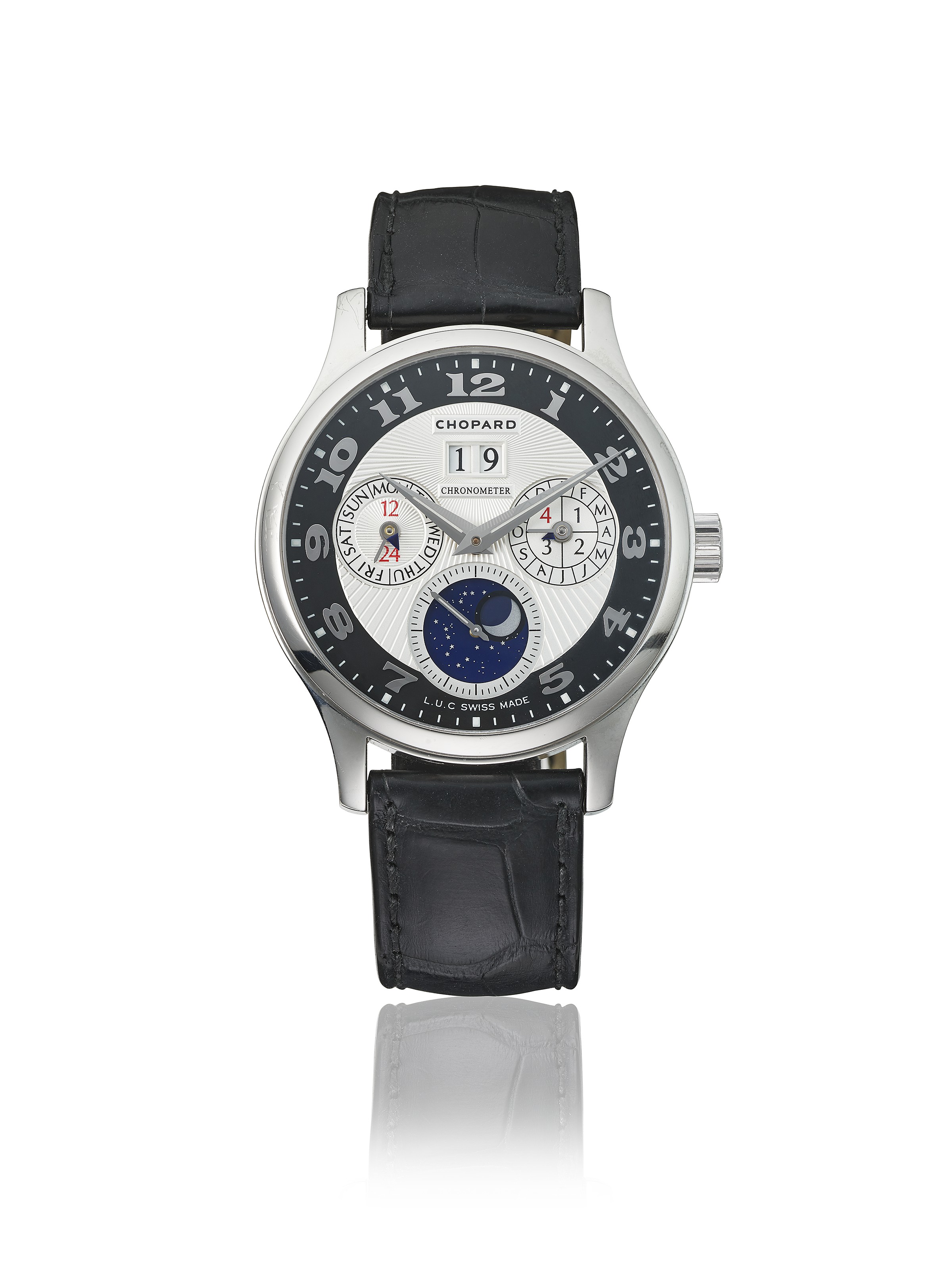 CHOPARD LIMITED EDITION WHITE GOLD PERPETUAL CALENDAR NO 69/250