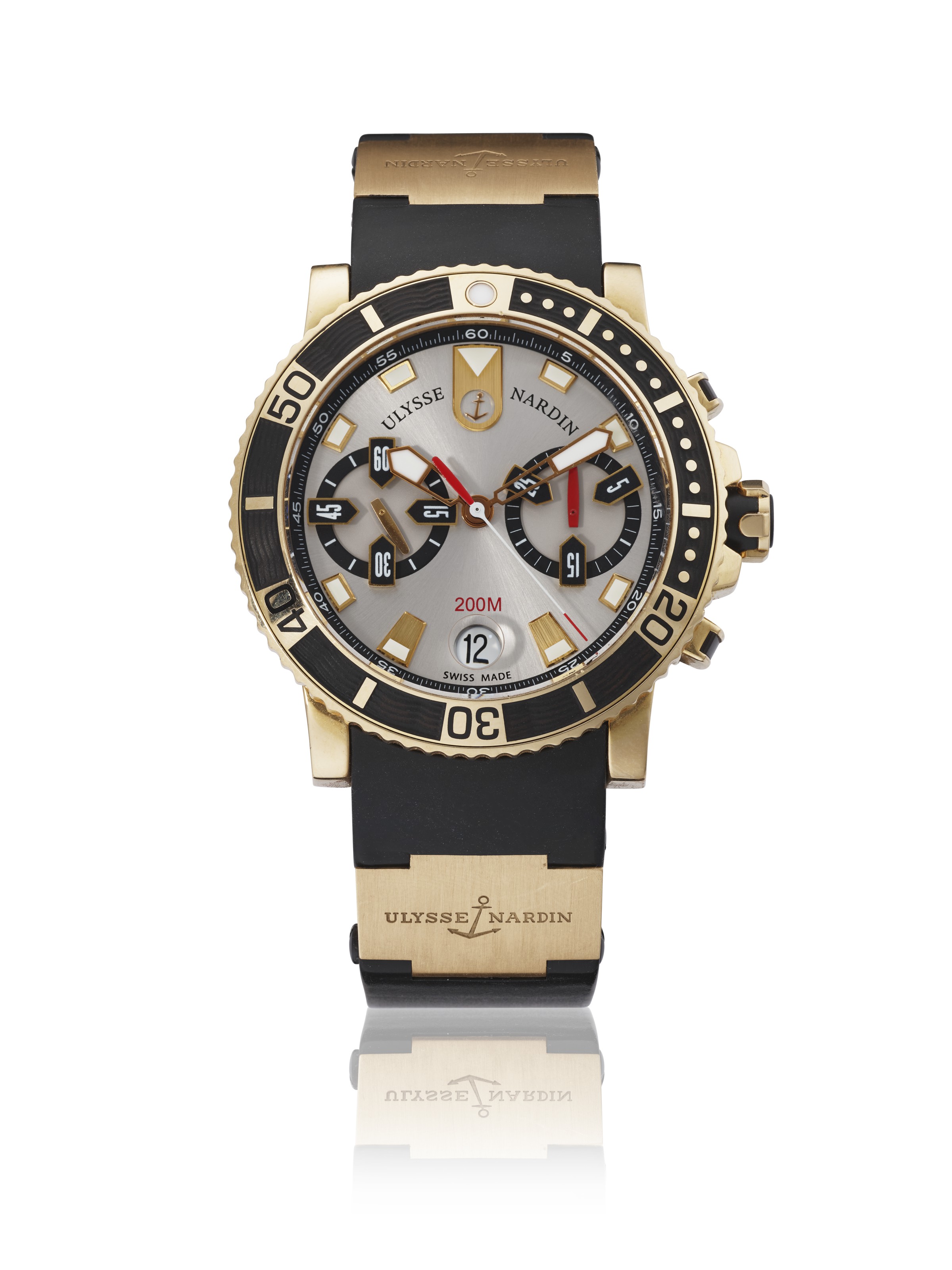 ULYSSE NARDIN, PINK GOLD MAXI MARINE DIVER, 8006-102