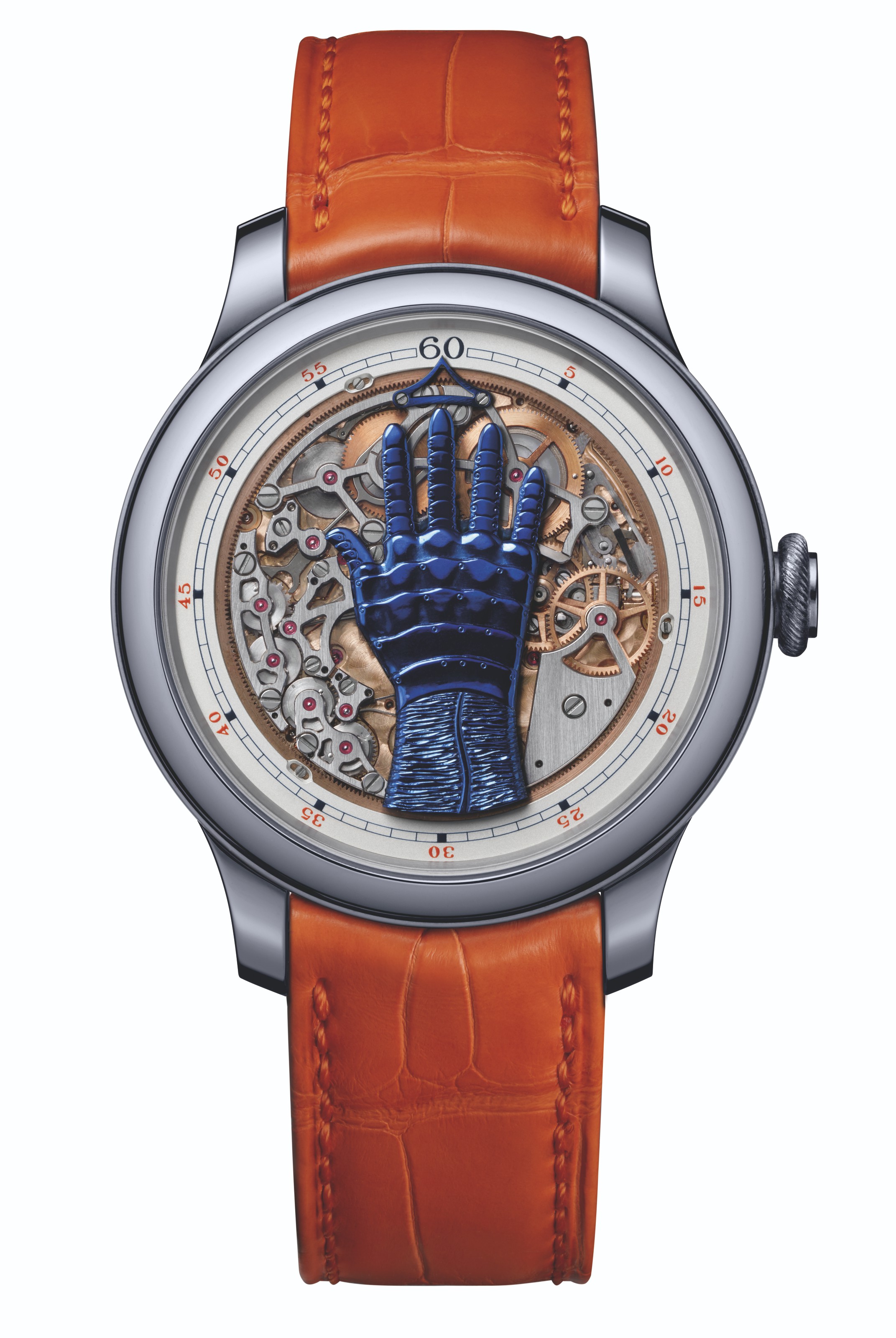 The F.P. Journe x Francis Ford Coppola FFC Blue, sold for CHF 4,500,000 on 6 November 2021 at Christie's in Geneva