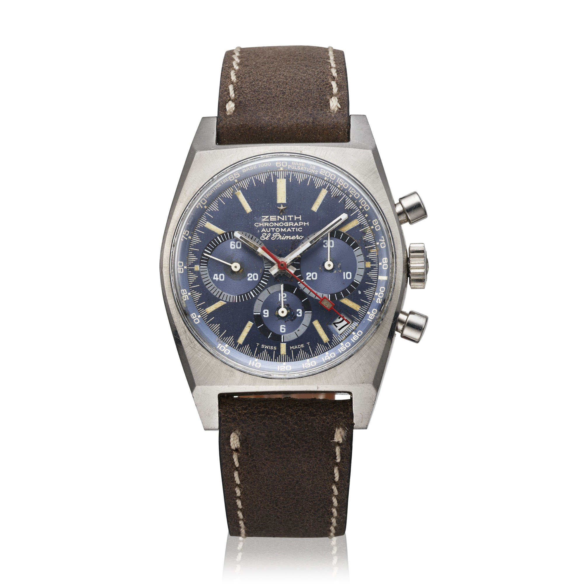 ZENITH, STAINLESS STEEL 'EL PRIMERO', REF. A3818, | Christie's