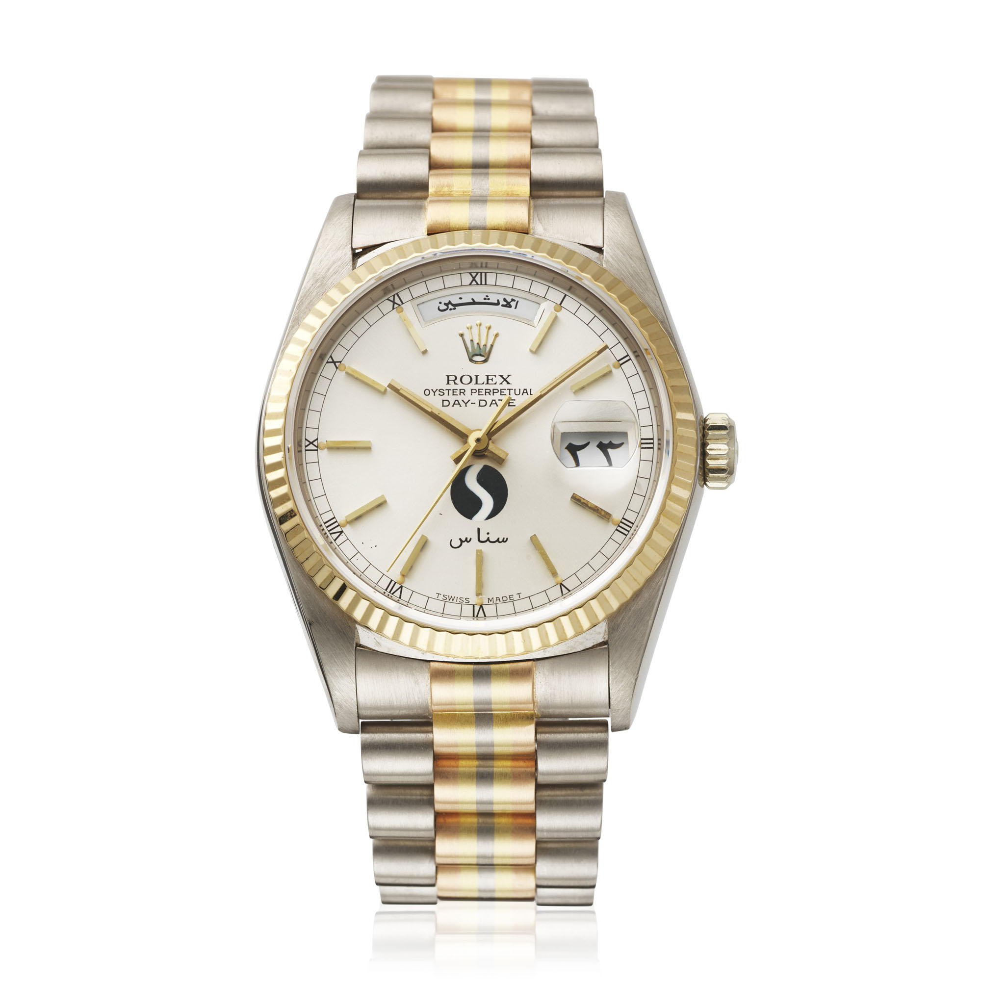 ROLEX, TRIDOR DAY-DATE MADE FOR SNAS 