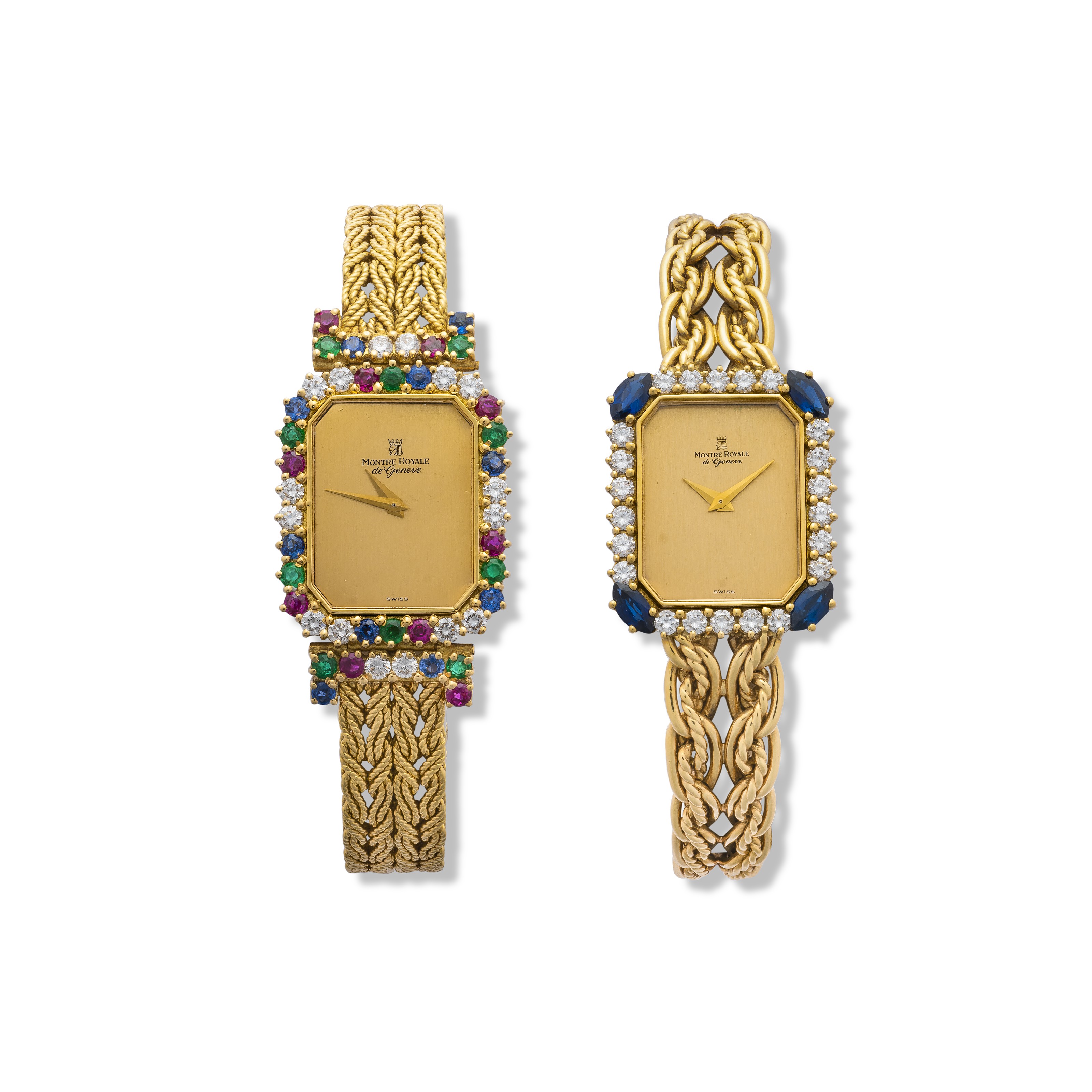 NO RESERVE TWO MULTIGEM WRISTWATCHES, Christie’s