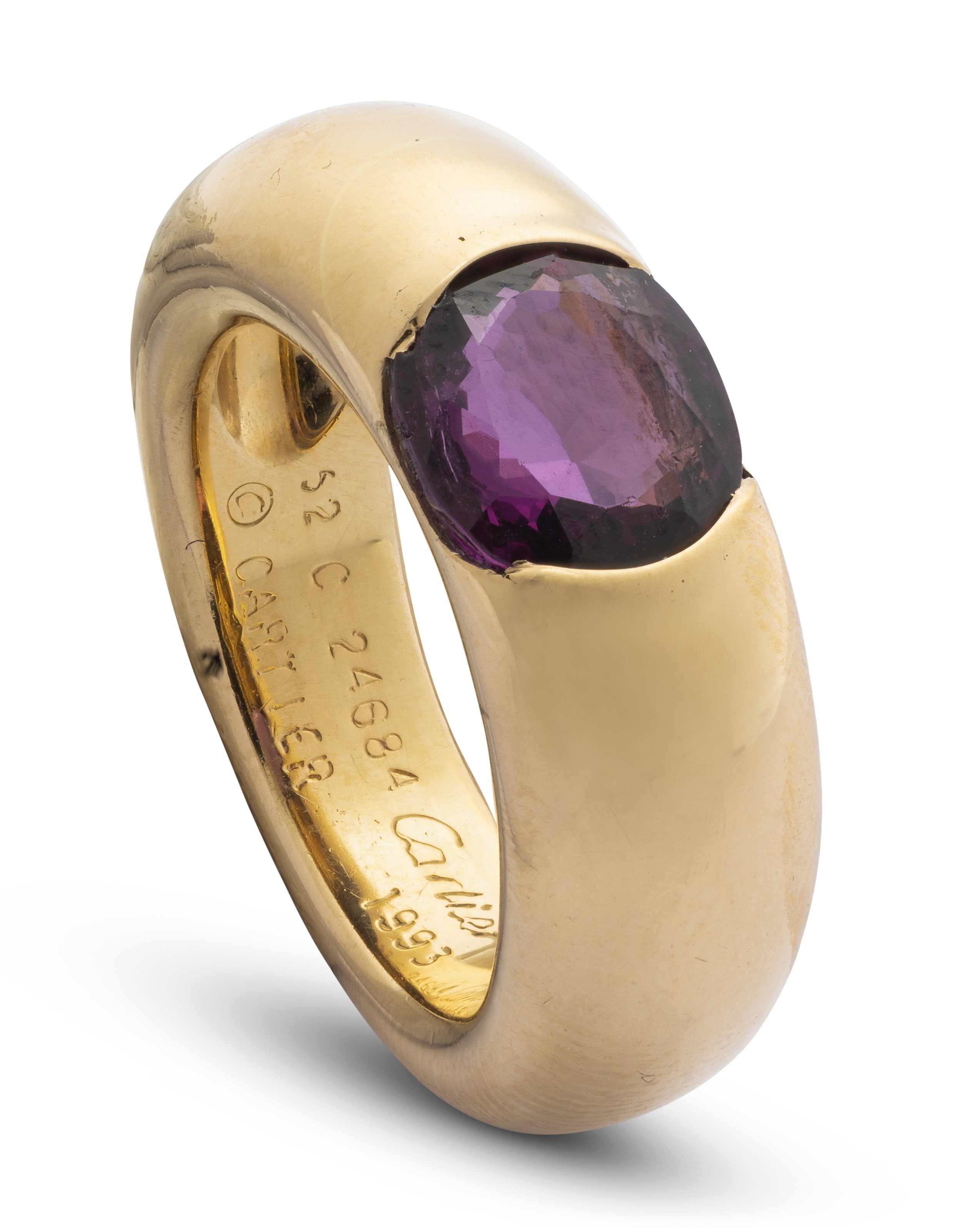 Cartier garnet ring hotsell