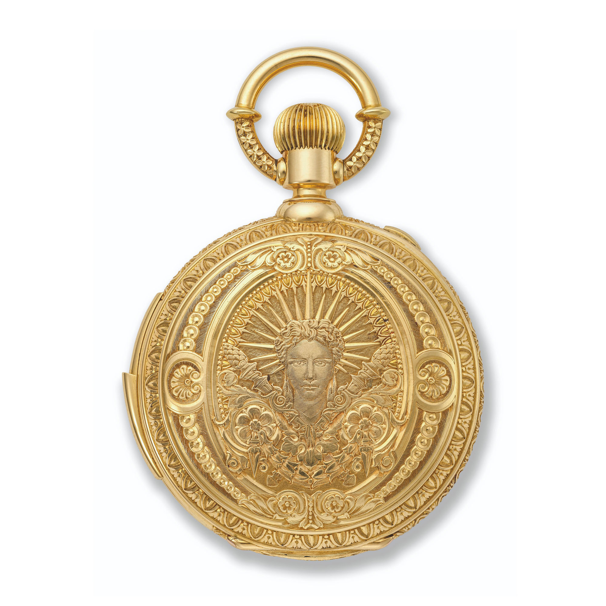 FAVRE LEUBA & CO, YELLOW GOLD MINUTE REPEATING, PERPETUAL CALENDAR AND