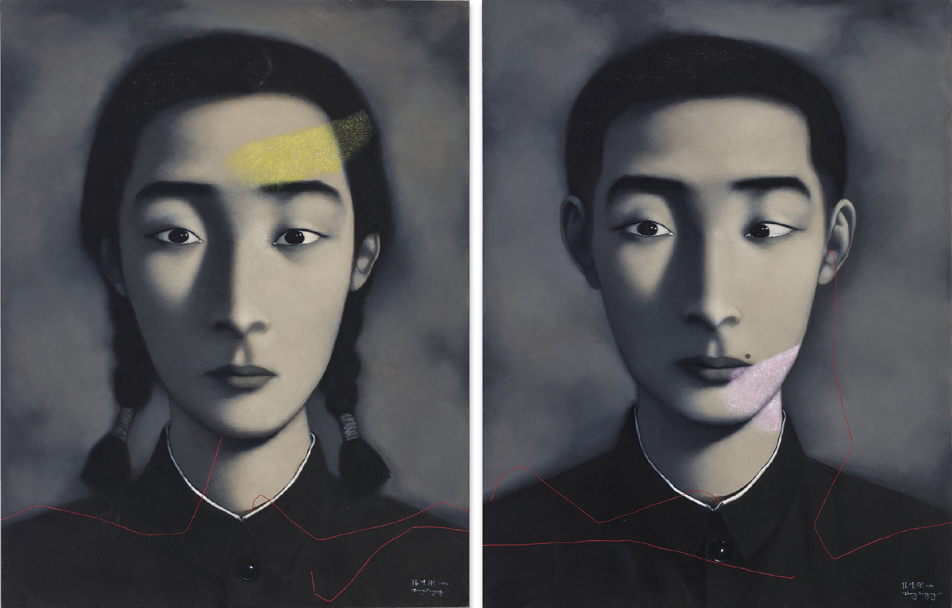 Zhang Xiaogang Iso | Zhang Xiaogang Œuvres en Vente – TPAYW