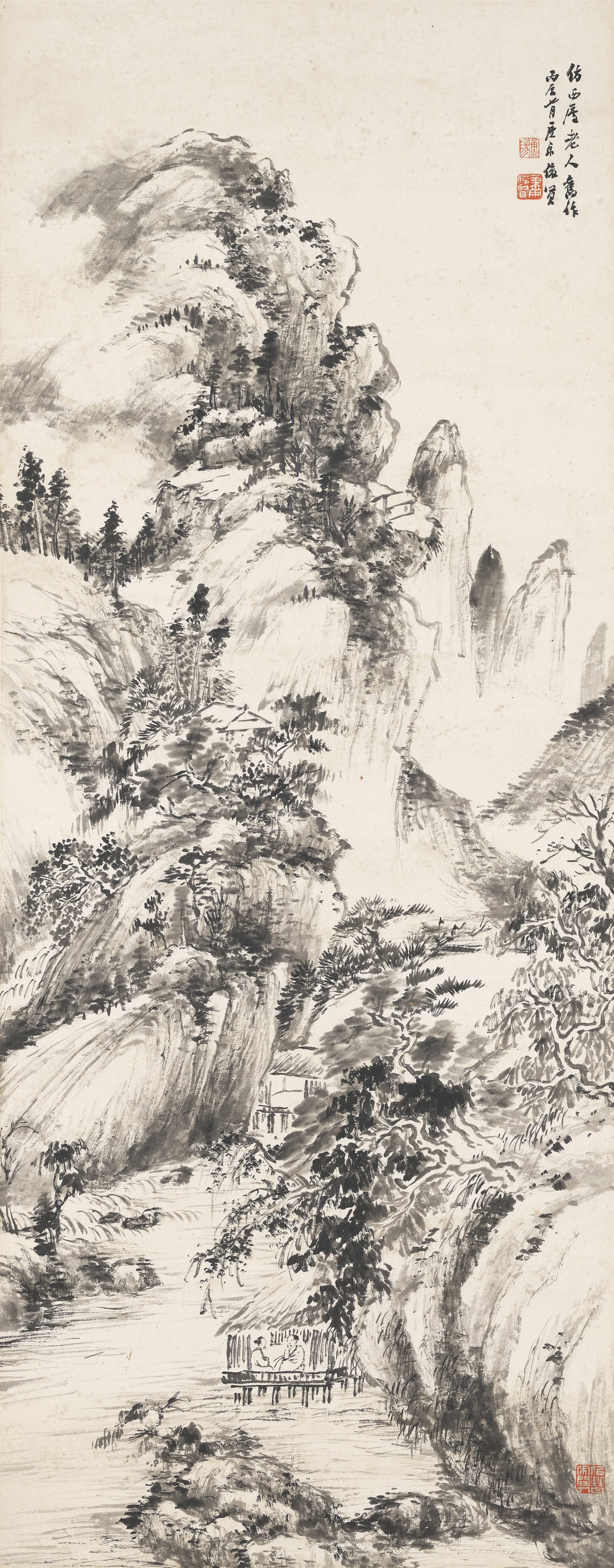 Catalog image of Ink Landscape after Wang Shimin