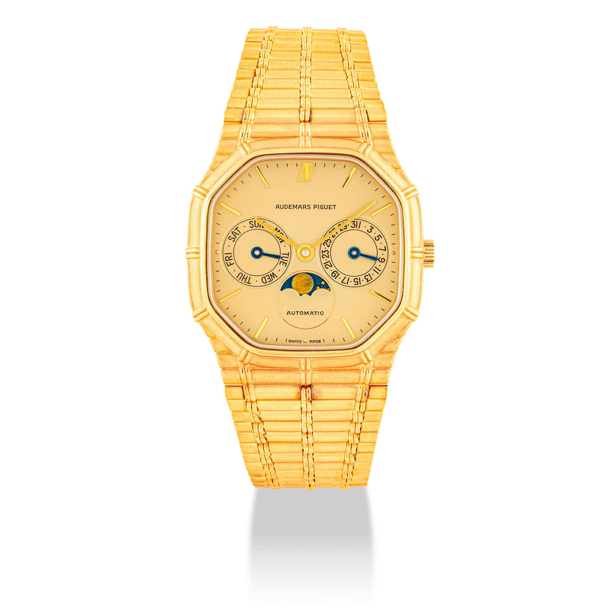 Bamboo Day Date Moonphase Calendar Audemars Piguet Bamboo