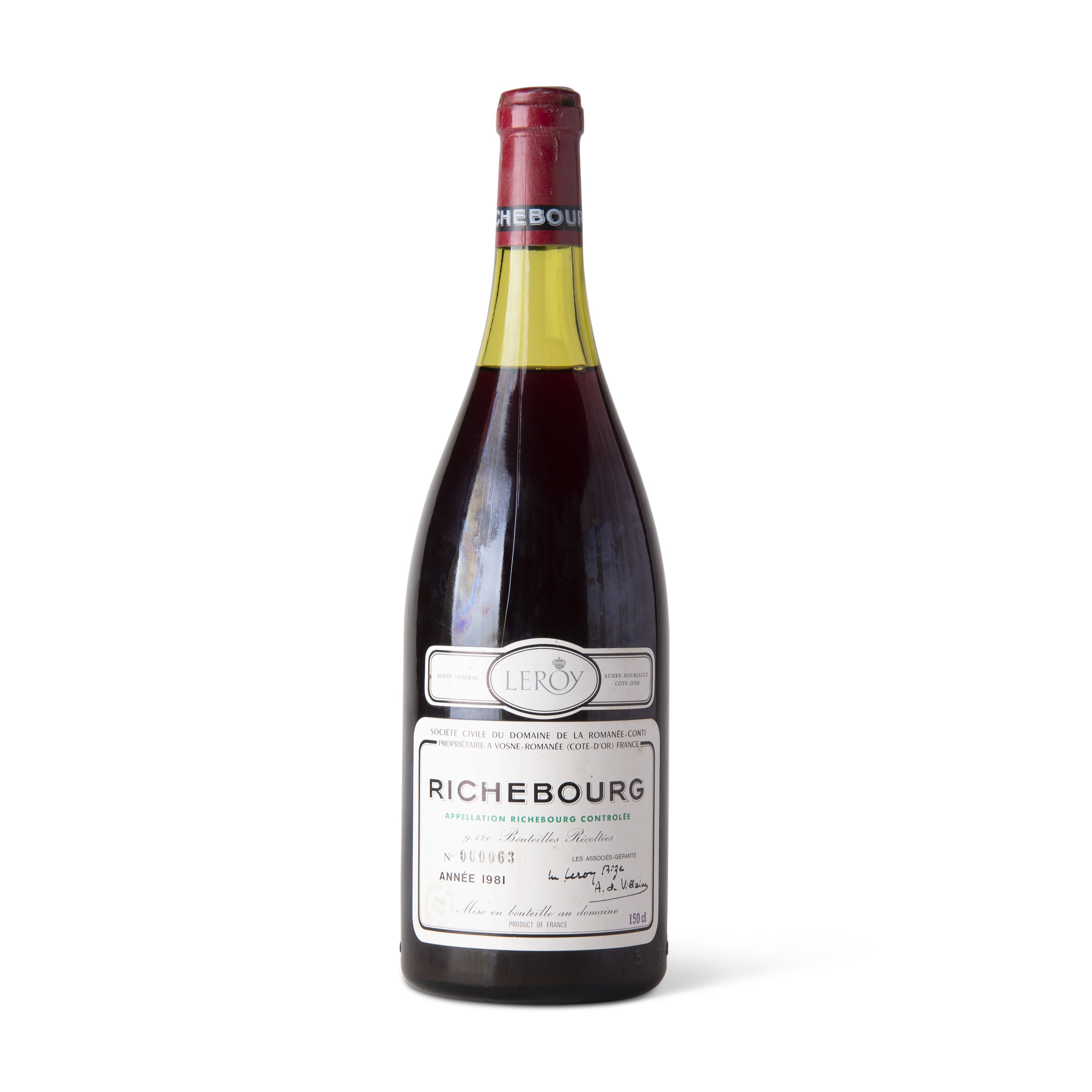 Domaine de la Romanée-Conti, Richebourg 1981, Grand Cru, Cote de