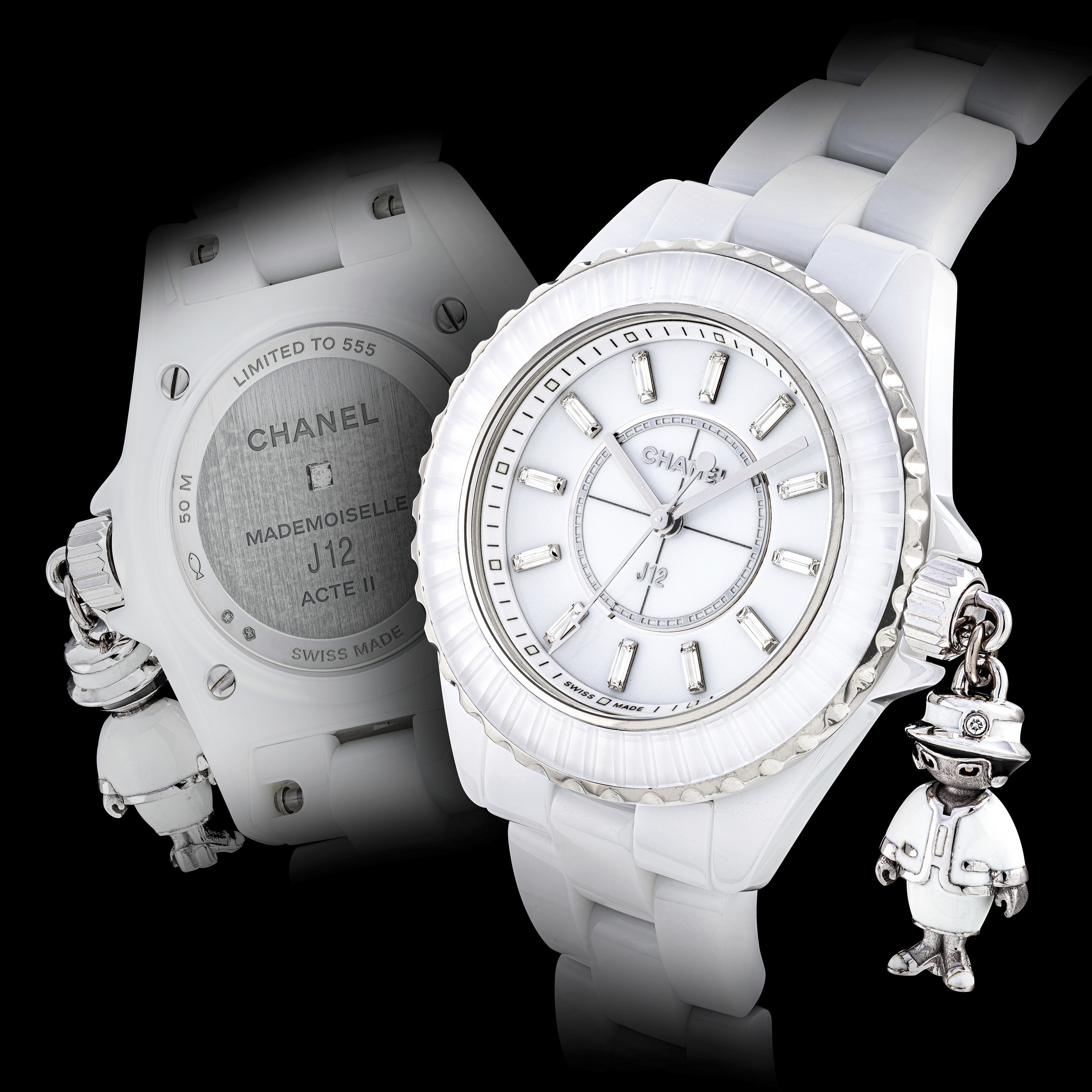 chanel j12 white