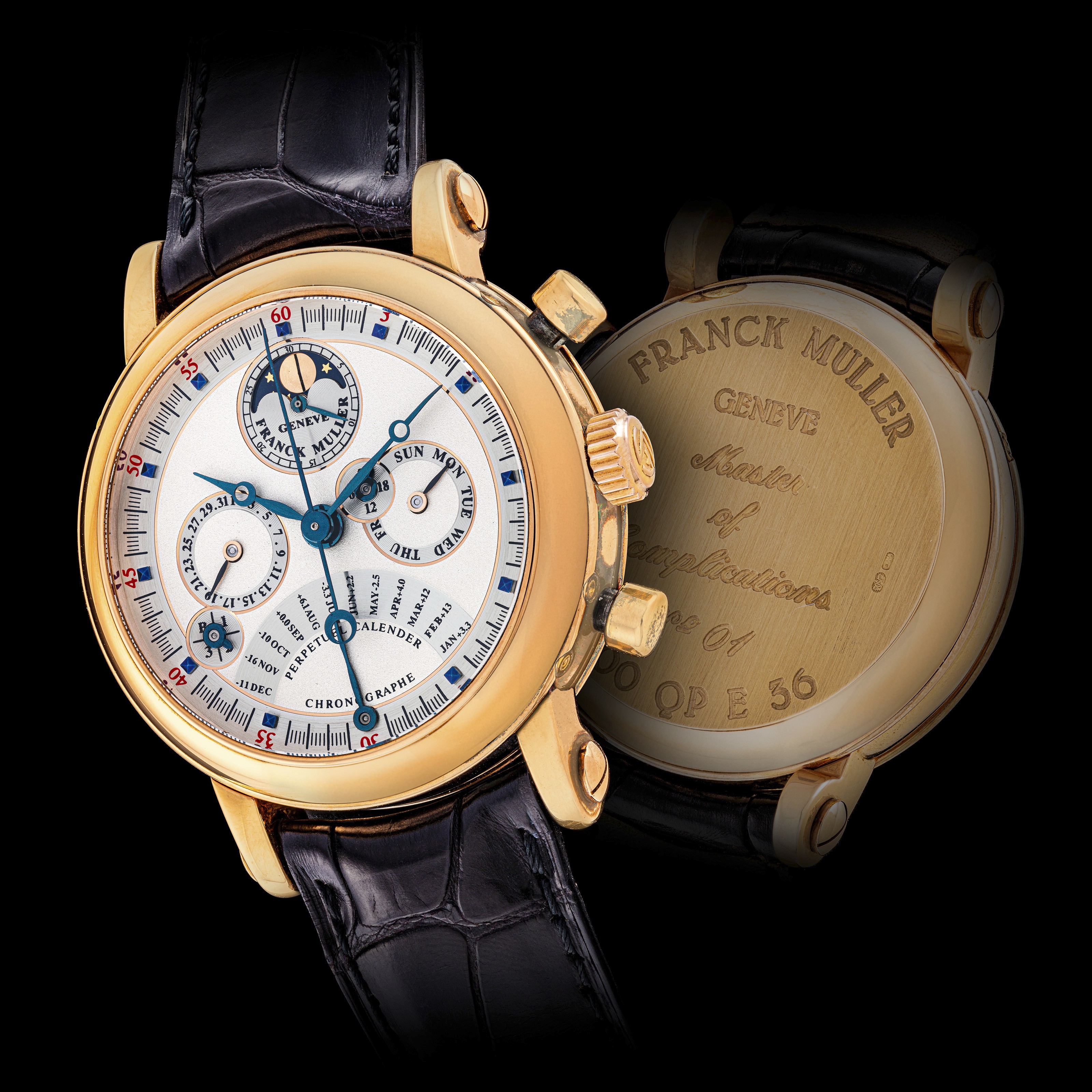FRANCK MULLER, PINK GOLD PERPETUAL CALENDAR CHRONOGRAPH, Christie’s