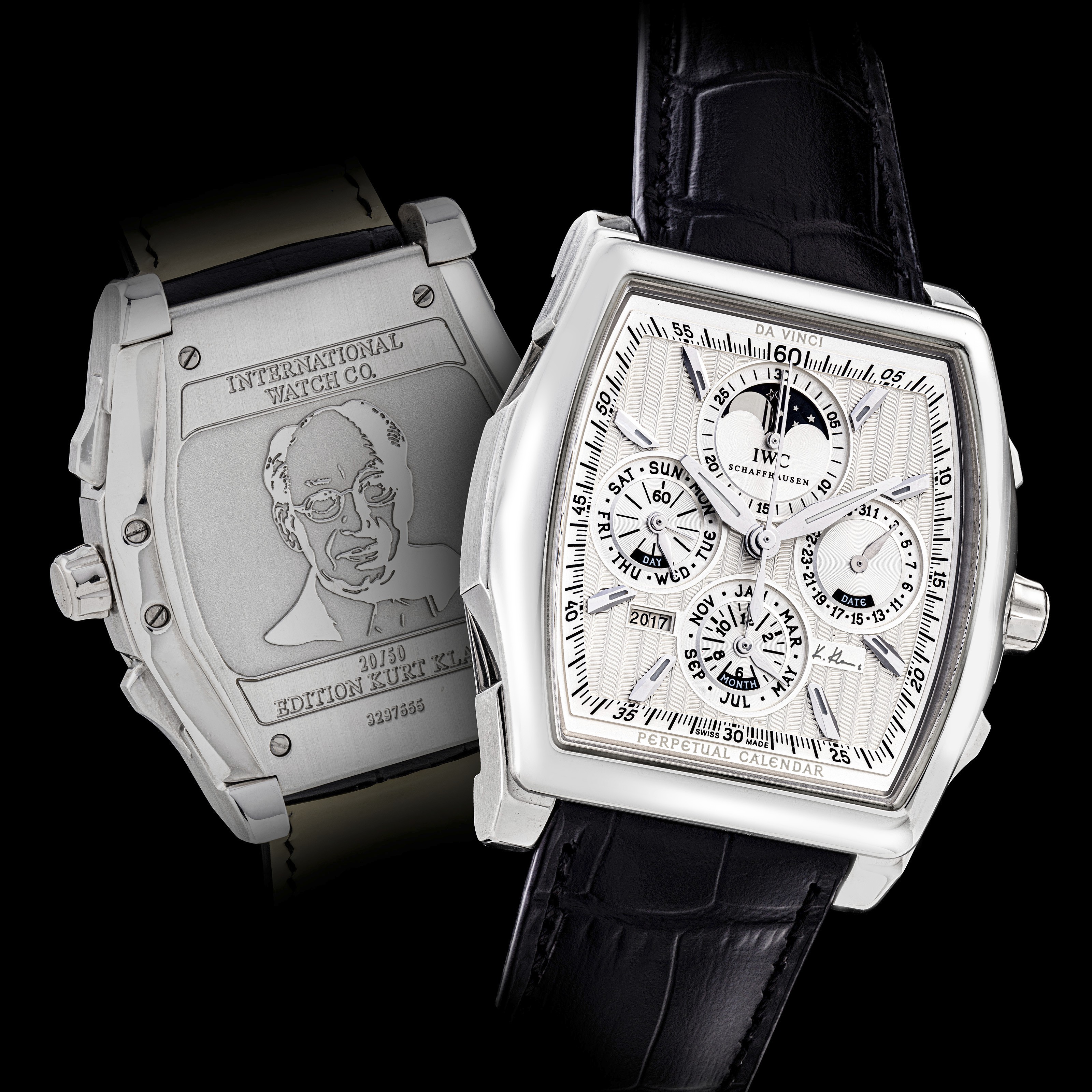 IWC, LIMITED EDITION, PLATINUM PERPETUAL CALENDAR, CHRONOGRAPH