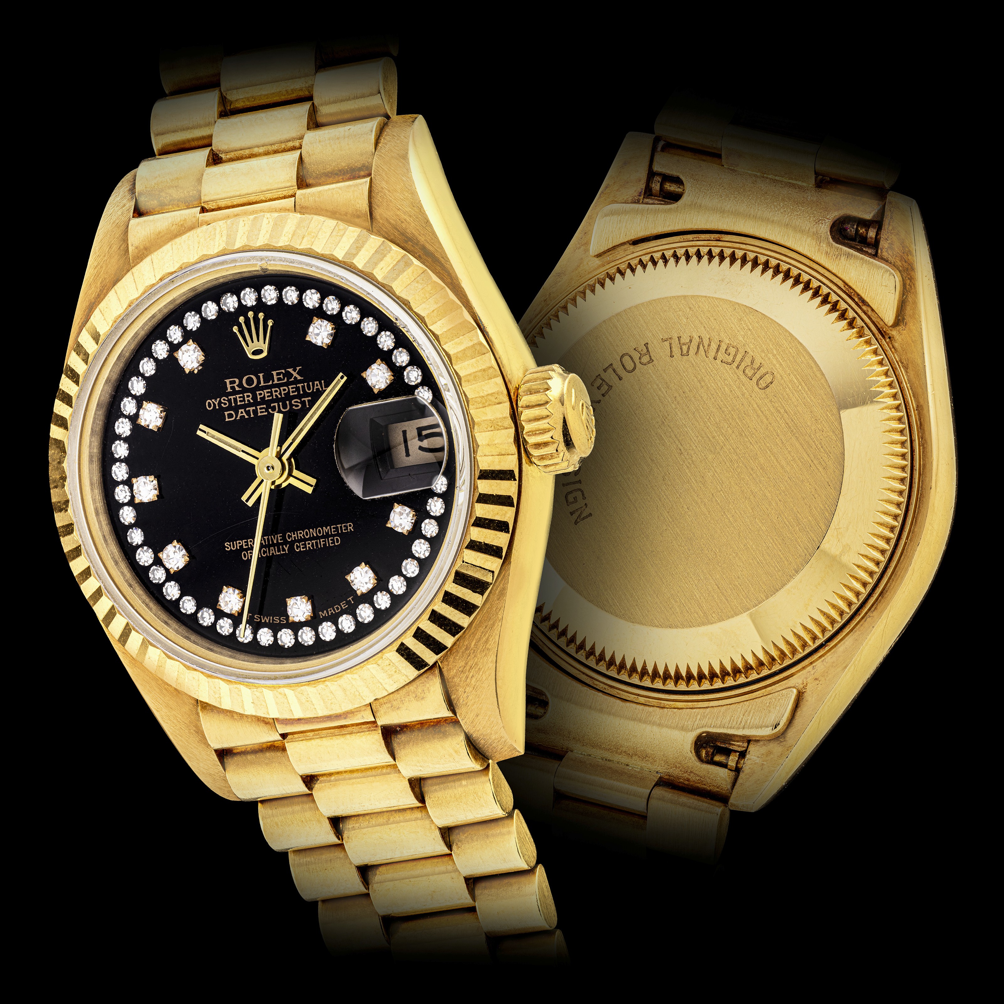 ROLEX, GOLD LADY DATEJUST, REF. 69178, | Christie's