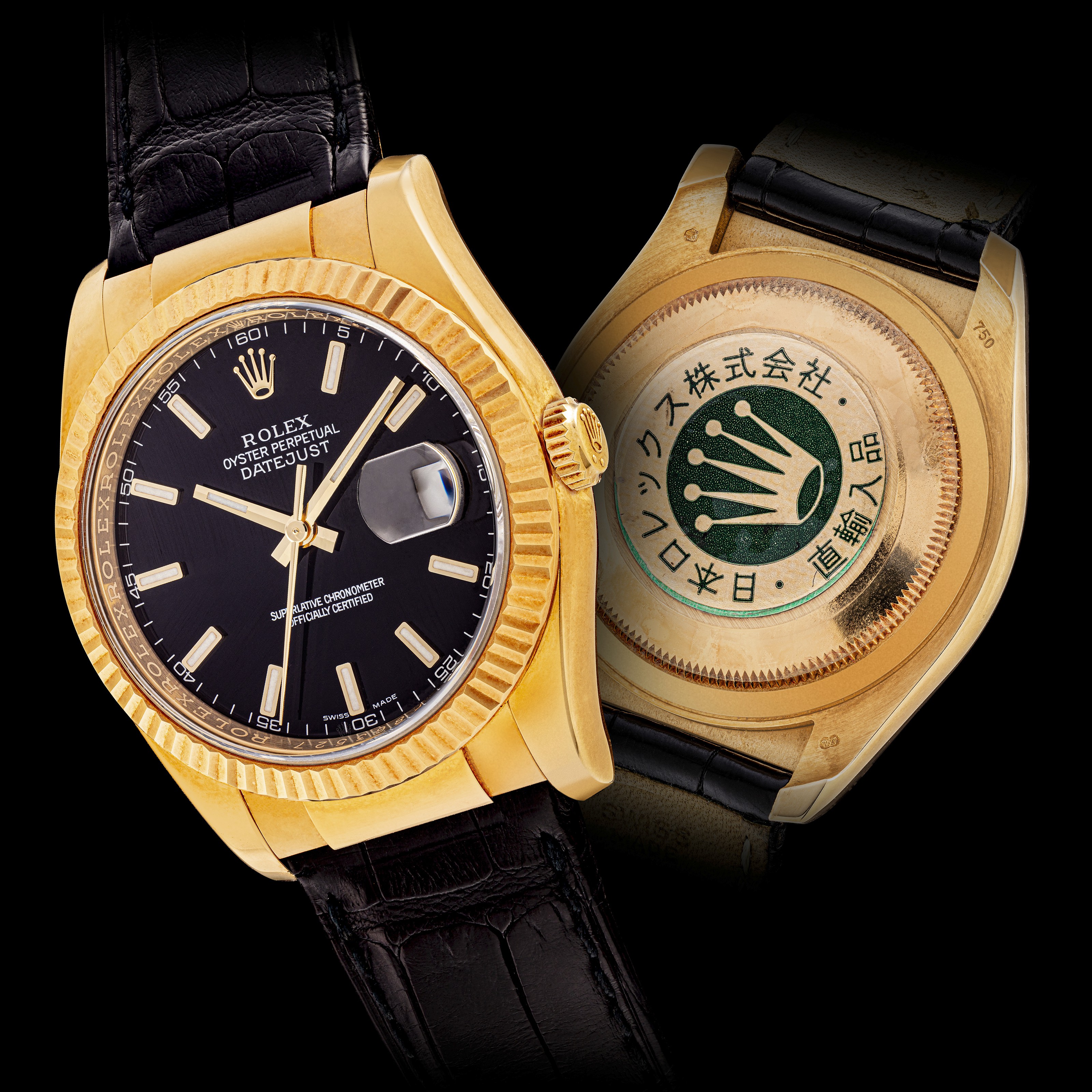 ROLEX, GOLD AND DIAMONDS LADY DATEJUST REF. 69238, | Christie's