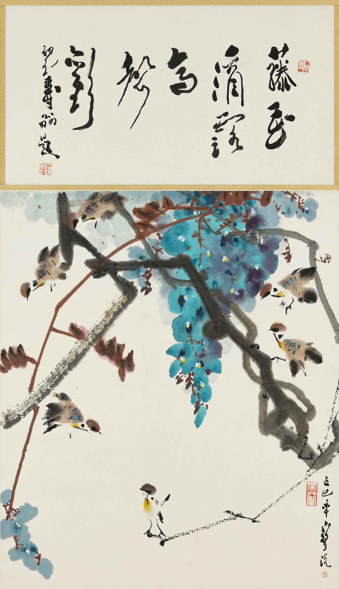 Catalog image of Sparrows and Grapes