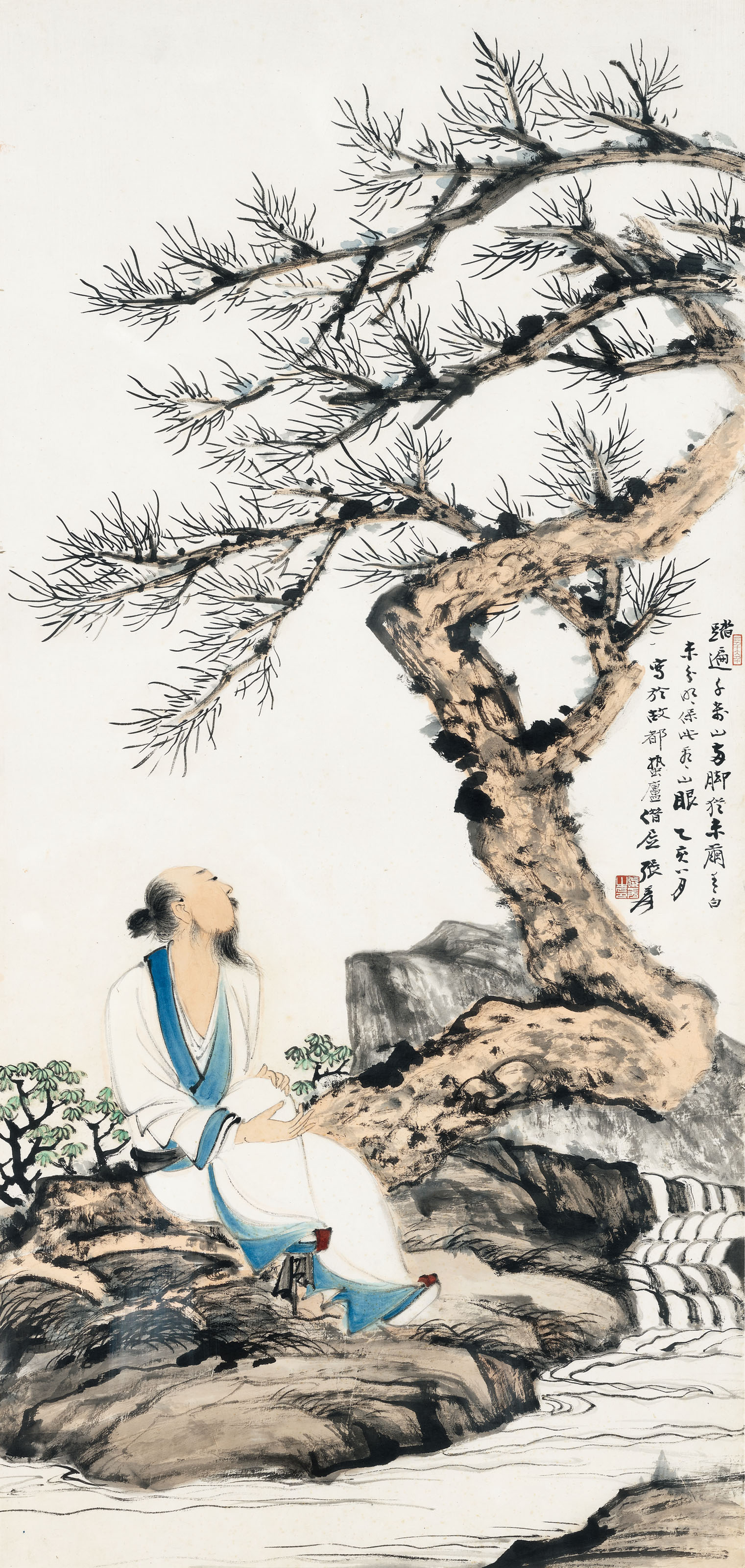 潘天壽, 竹谷圖| Christie's