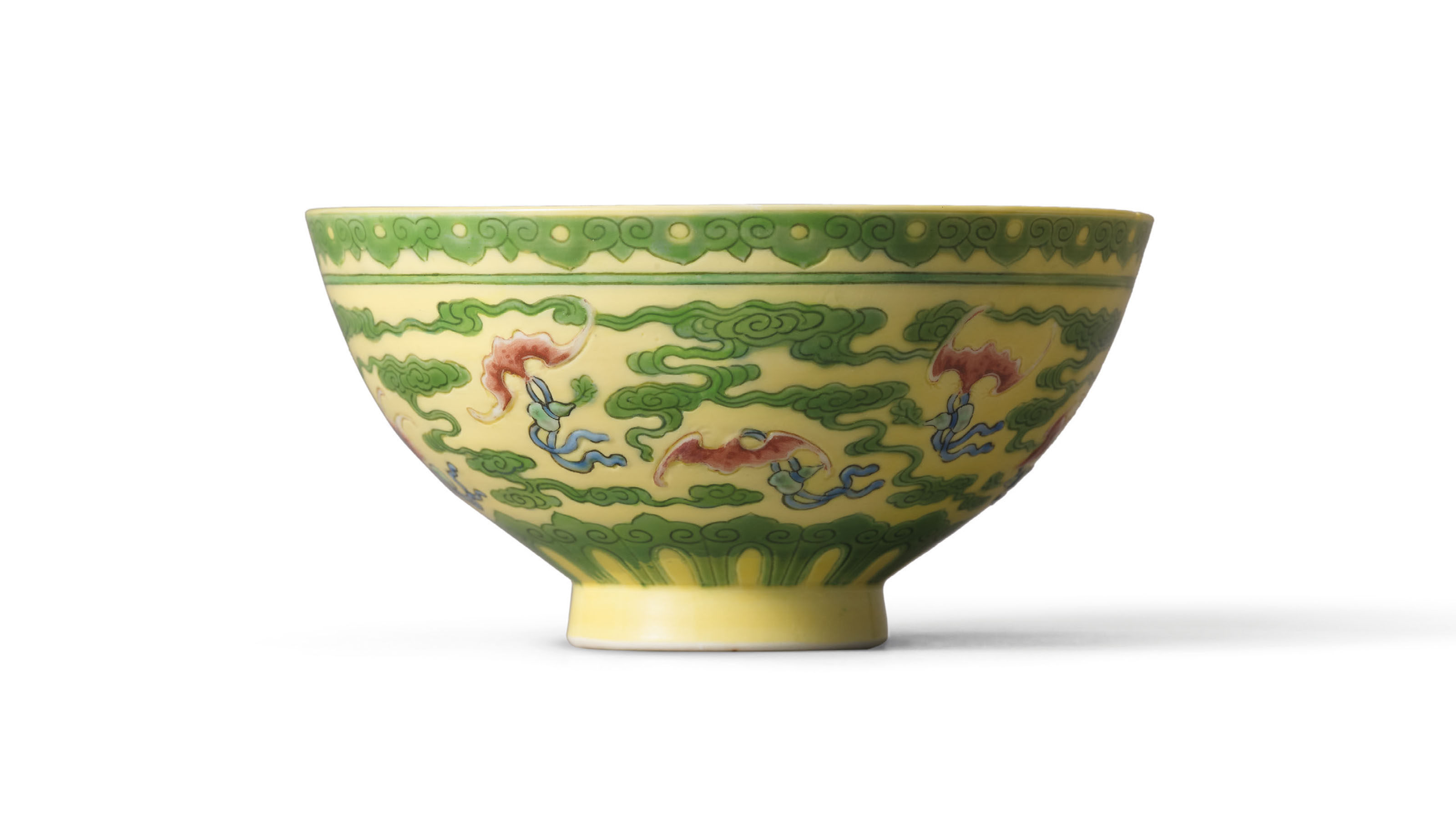 清乾隆粉青釉堆塑螭龍紋冬瓜尊一對六字篆書款, QIANLONG SIX-CHARACTER