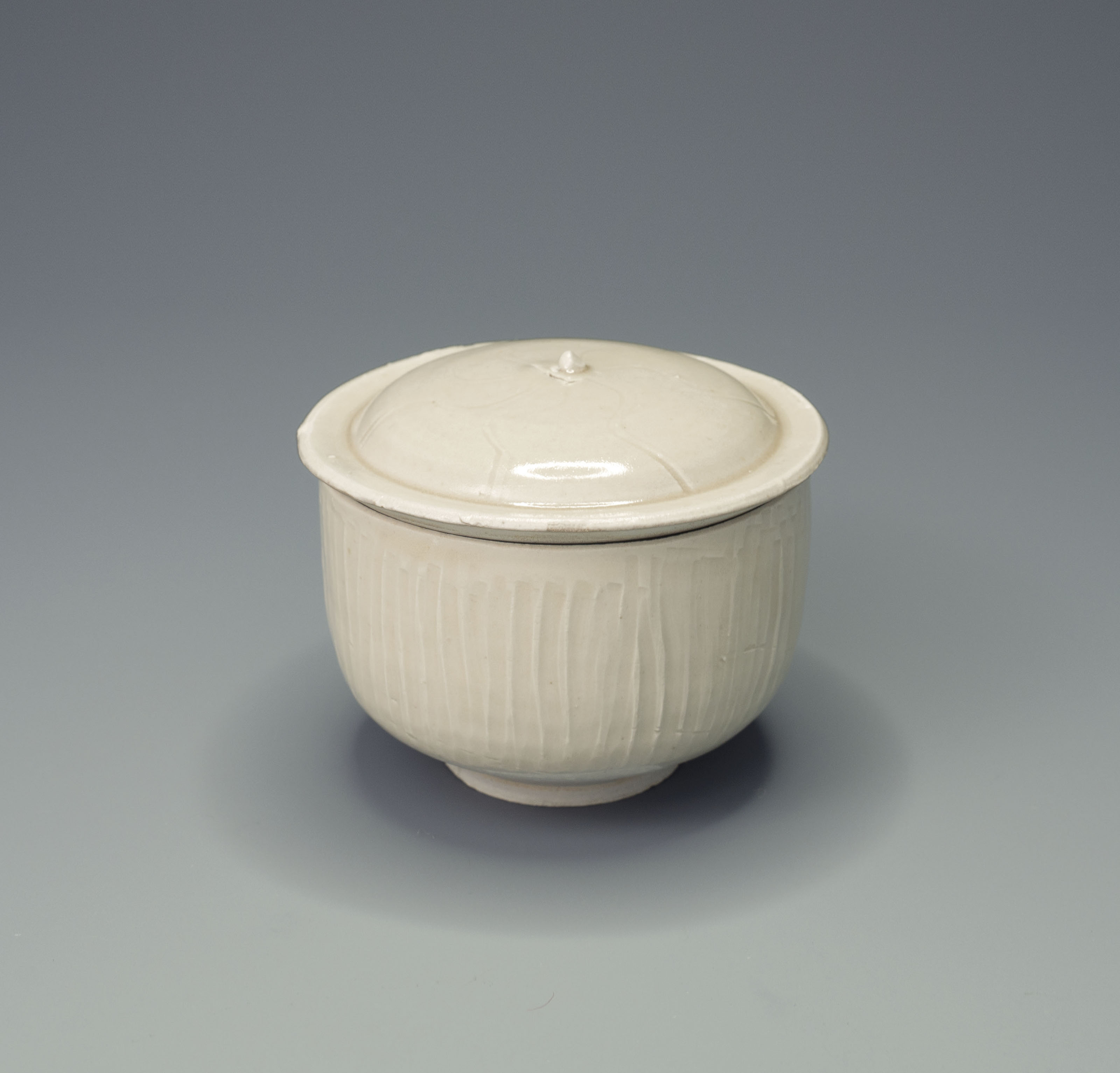 A JIZHOU LEAF-DECORATED CONICAL TEA BOWL, SOUTHERN SONG