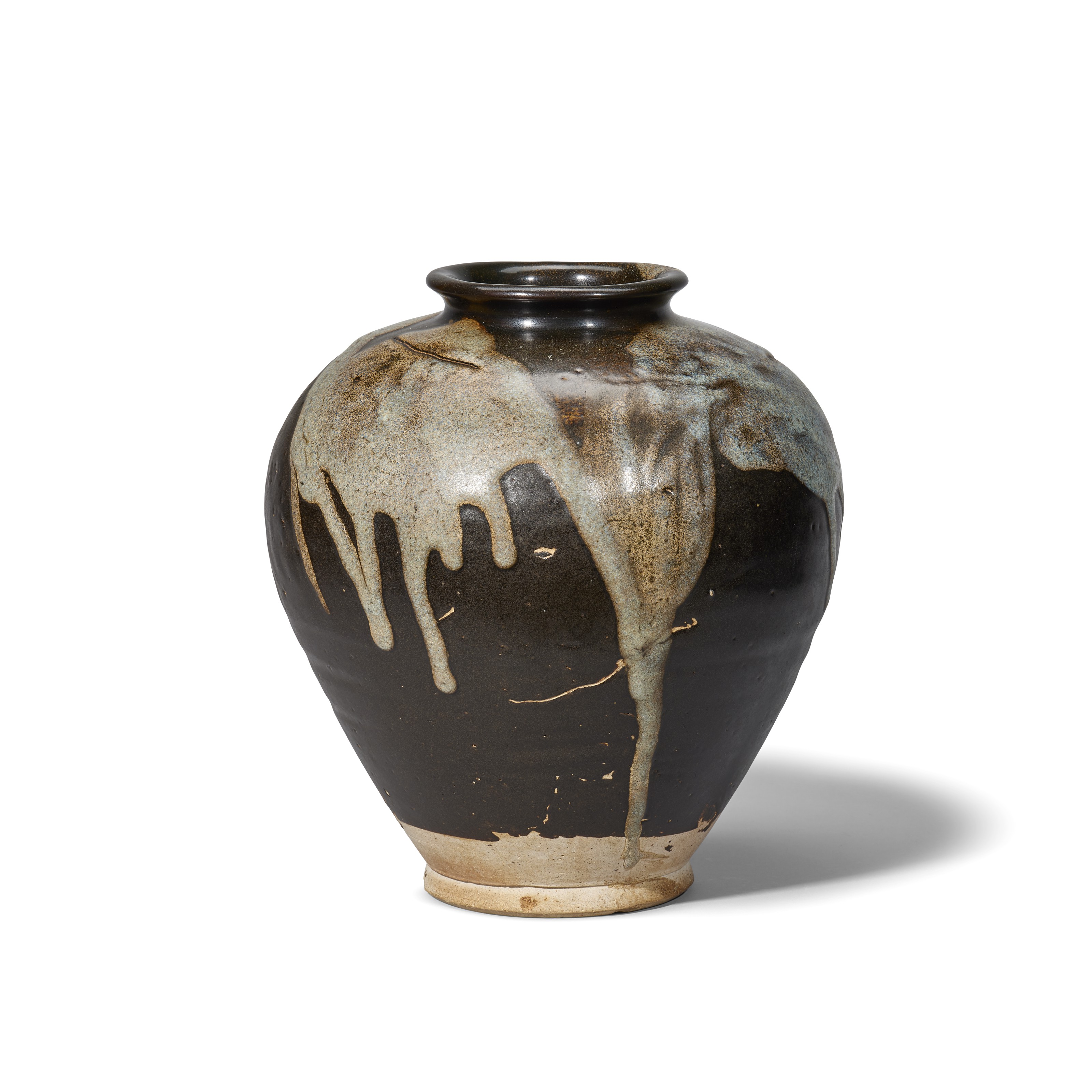 唐魯山窯黑釉彩斑罐, TANG DYNASTY (618-907) | Christie's