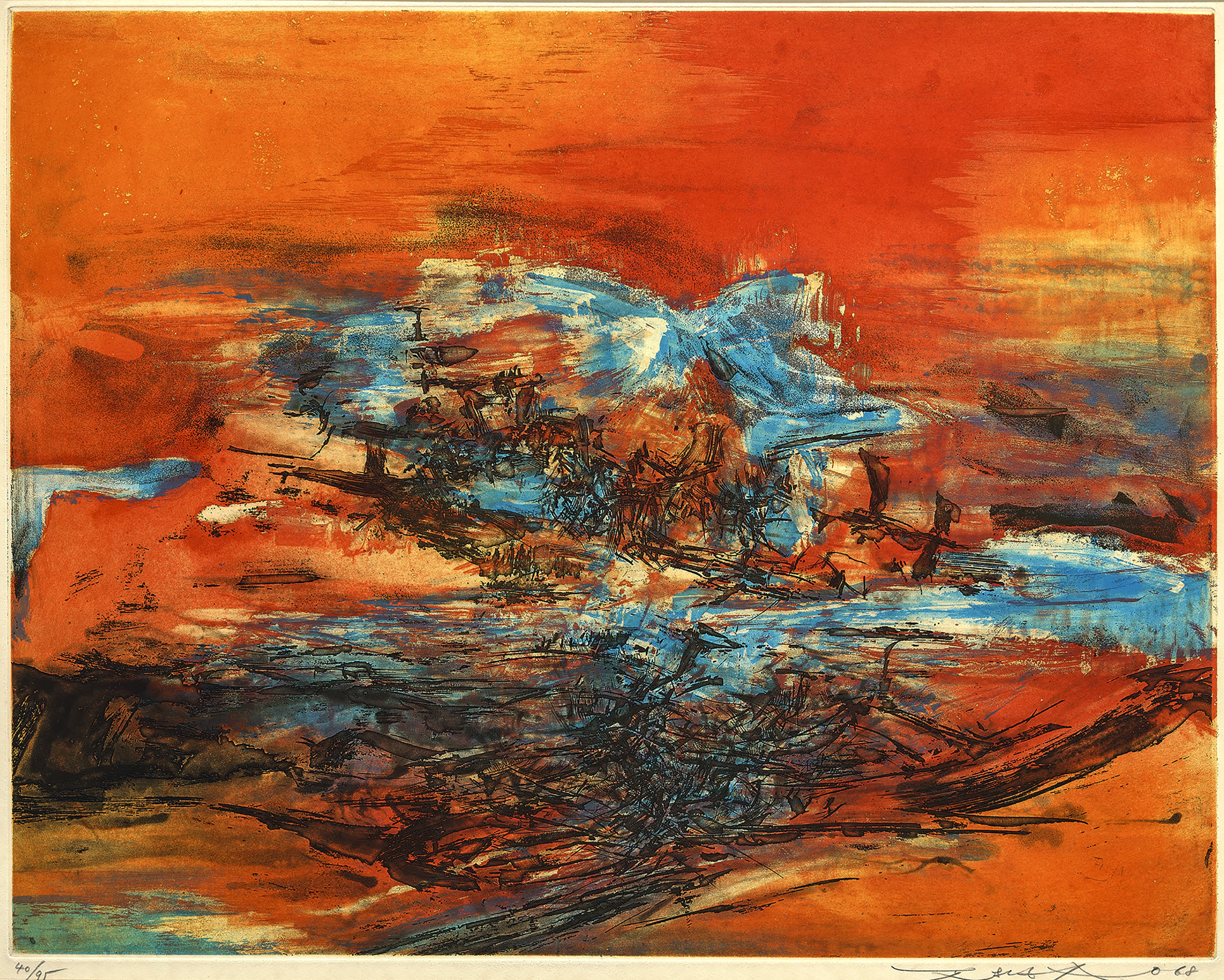 ZAO WOU-KI (ZHAO WUJI, 1920-2013), Untitled | Christie's