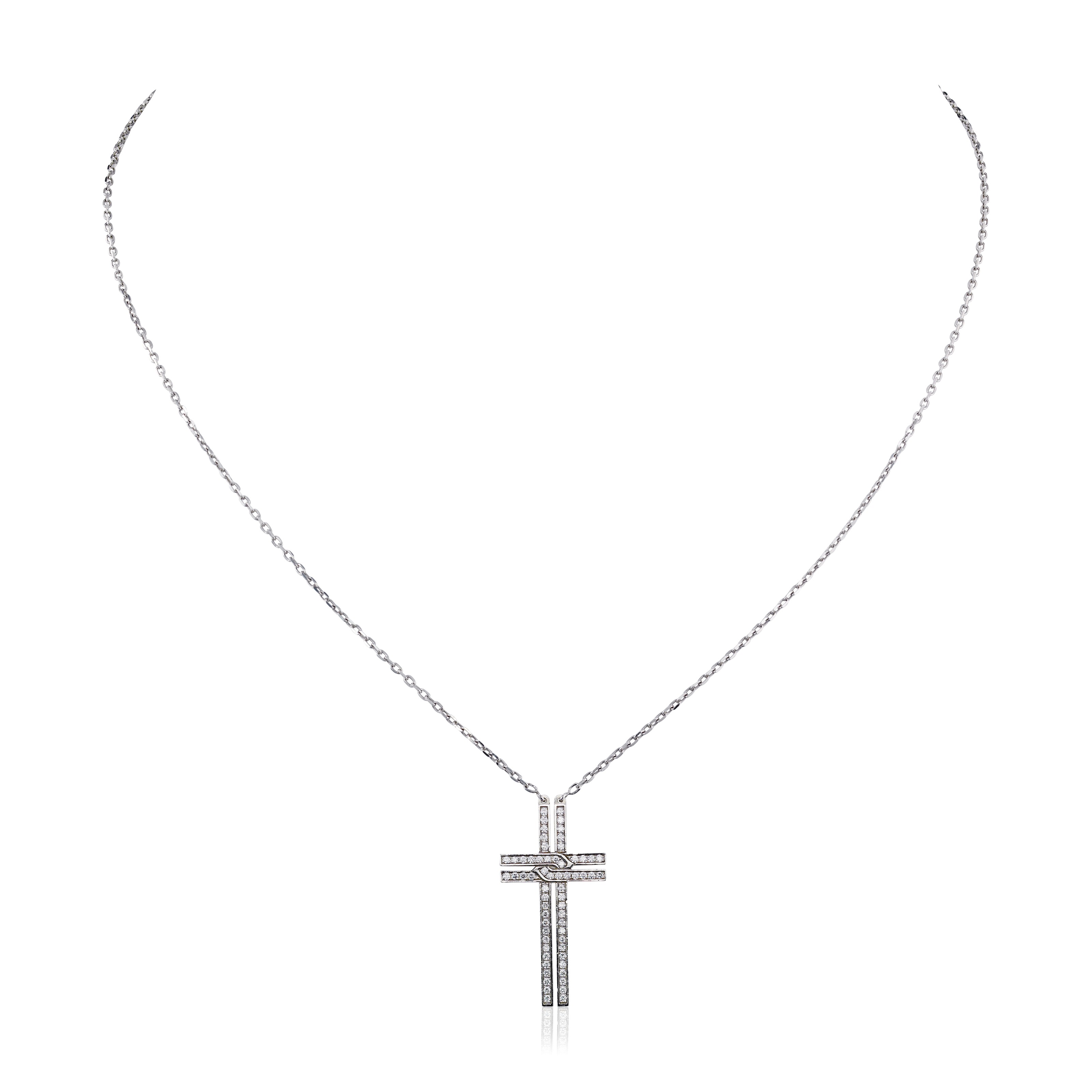 Cartier necklace cross Clearance