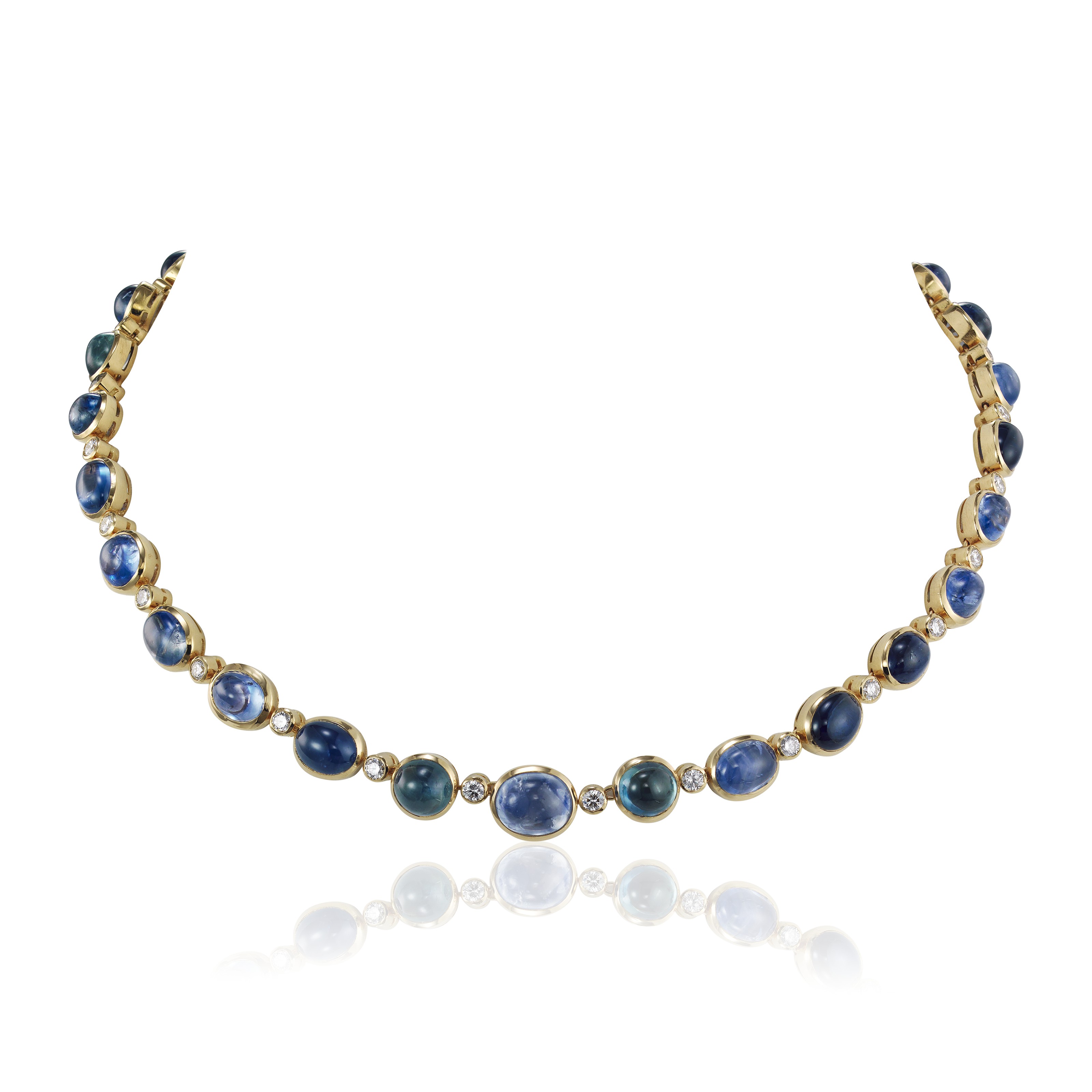 Bulgari sapphire necklace