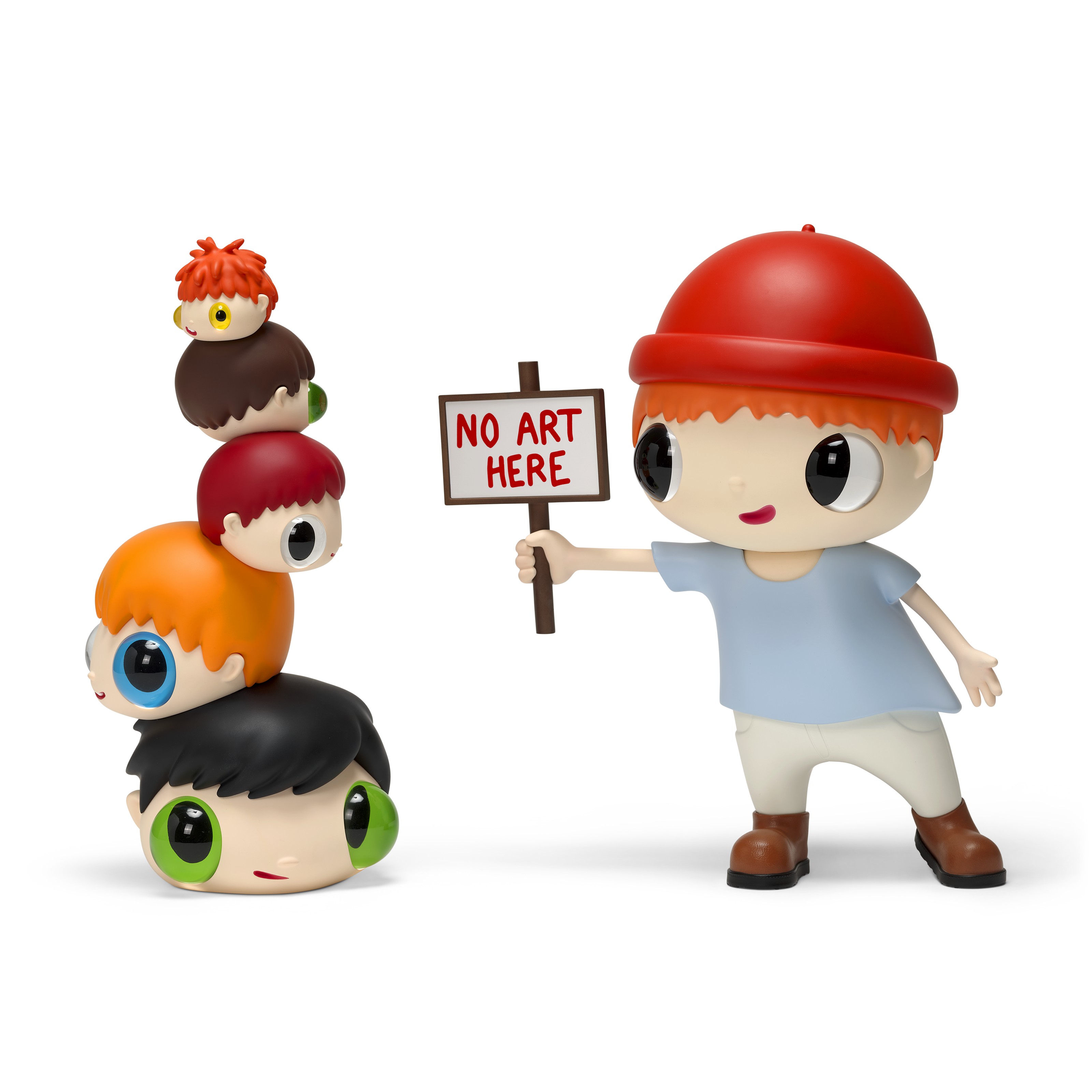 Javier Calleja No Art Here +HEADS 1セット No Art Here by Javier