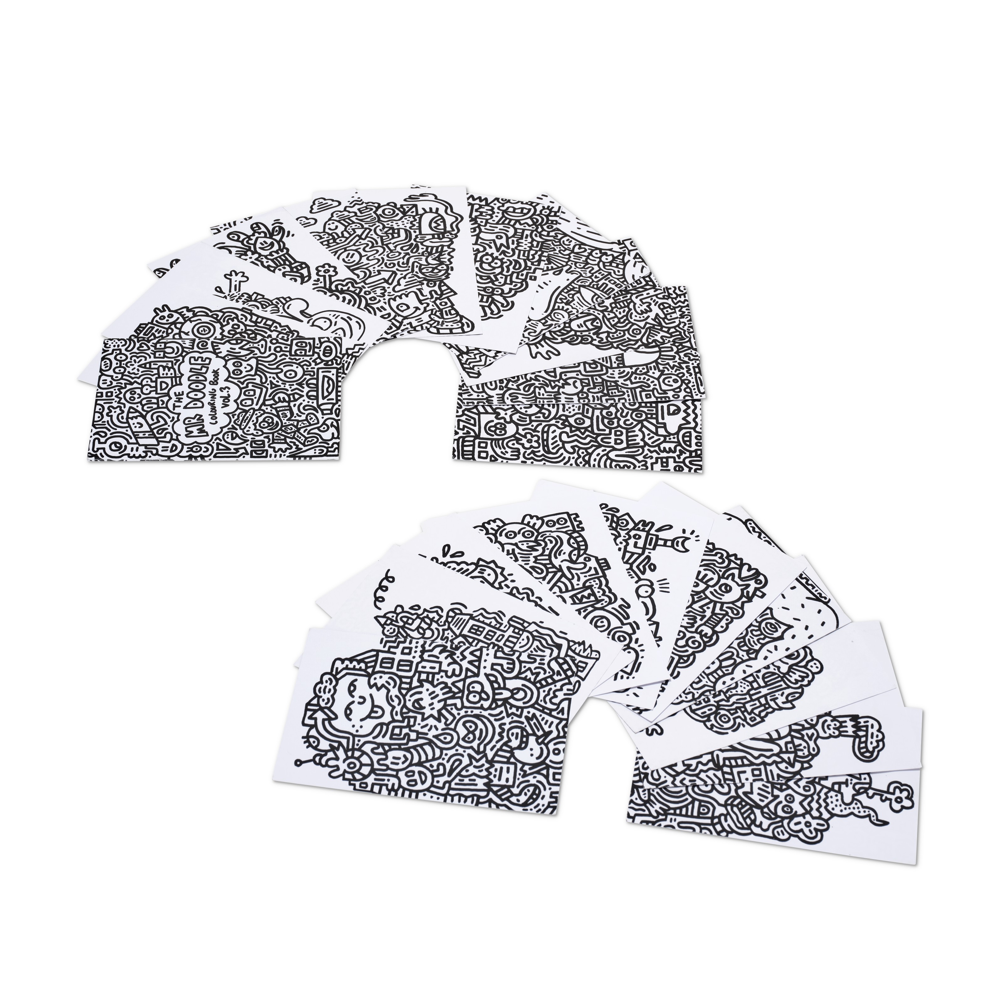 新品 MR DOODLE ミスタードゥードゥル 「COLOURING BOOK」