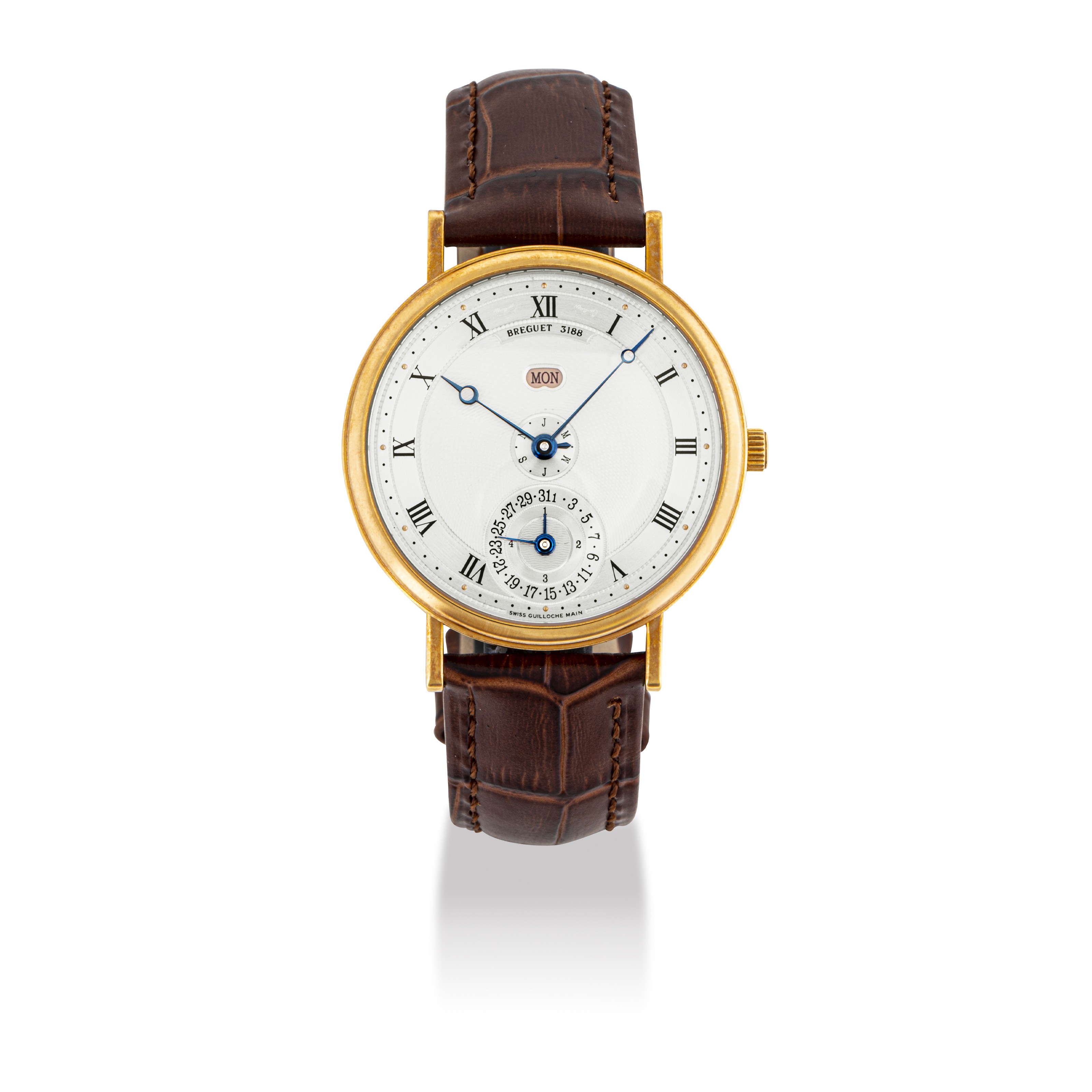 BREGUET GOLD WITH PERPETUAL CALENDAR REF 7707 Christie s